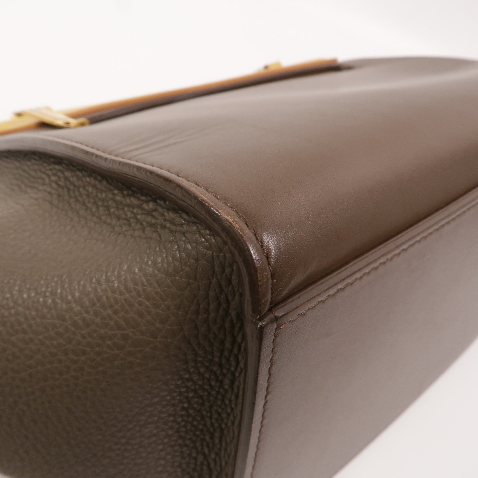 CELINE 牛皮皮革Trapeze Small手挽肩背兩用袋