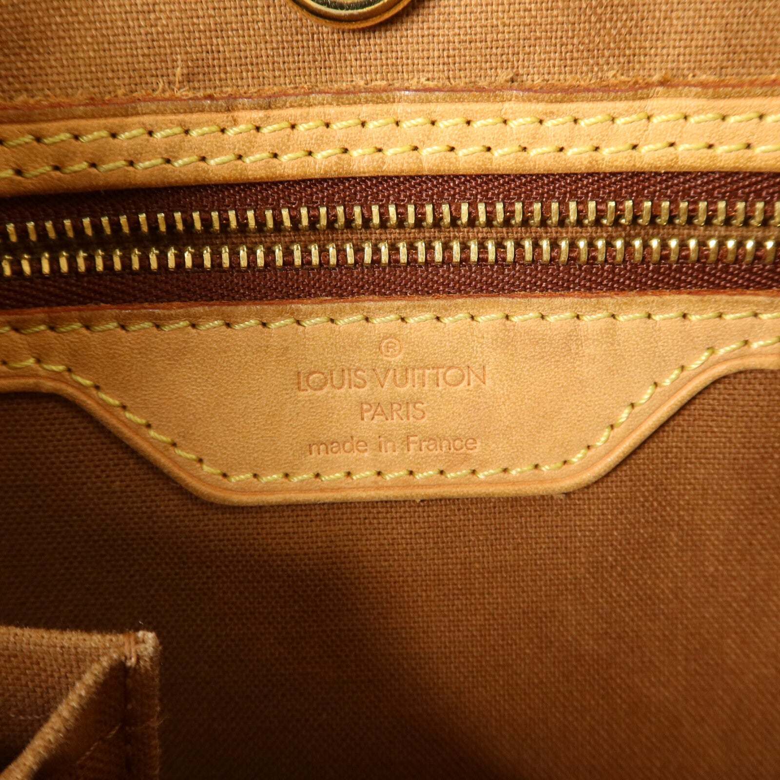 LOUIS VUITTON Monogram Batignolles金扣肩背袋