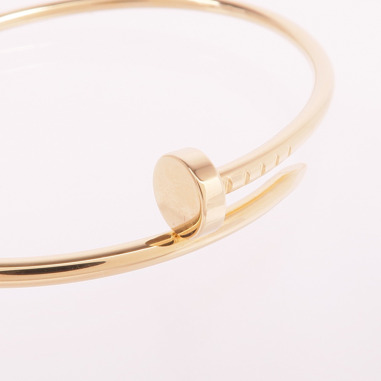 CARTIER 18K黃金Juste un Clou手鐲Cartier#16