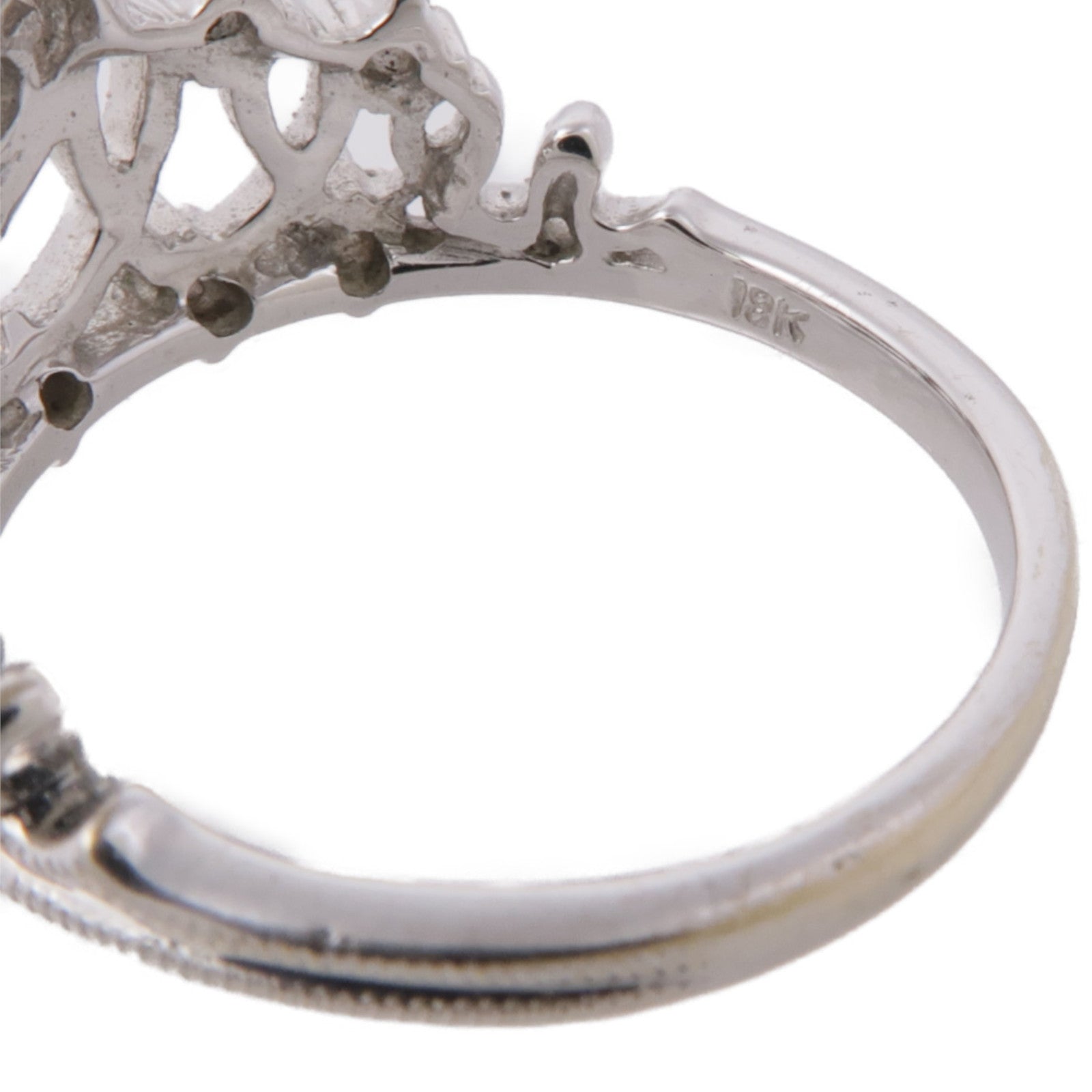 JEWELRY 18K白金Diamond Ring鑽石戒指US#5.5