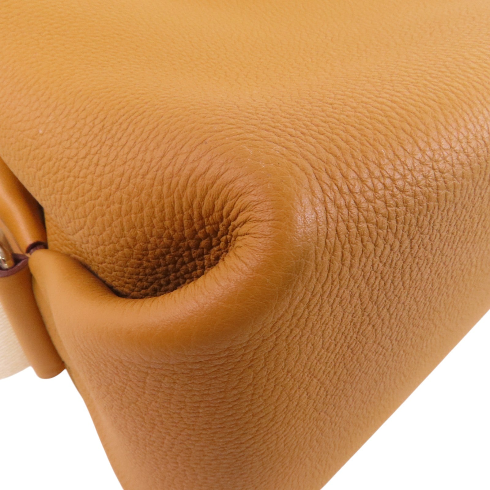 HERMES Togo皮革Emile 30銀扣肩背袋