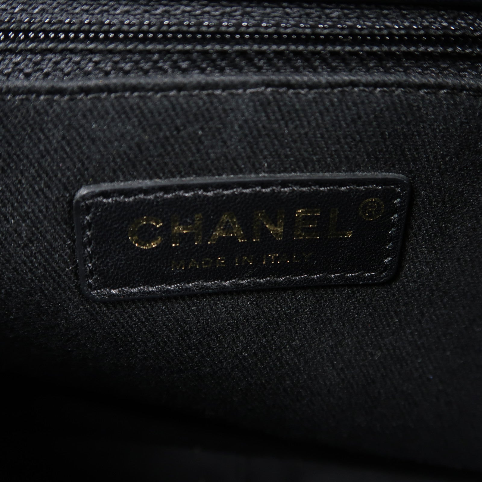 CHANEL 【激減優惠】牛皮皮革Chain Shoulder金扣手挽肩背兩用袋黑色