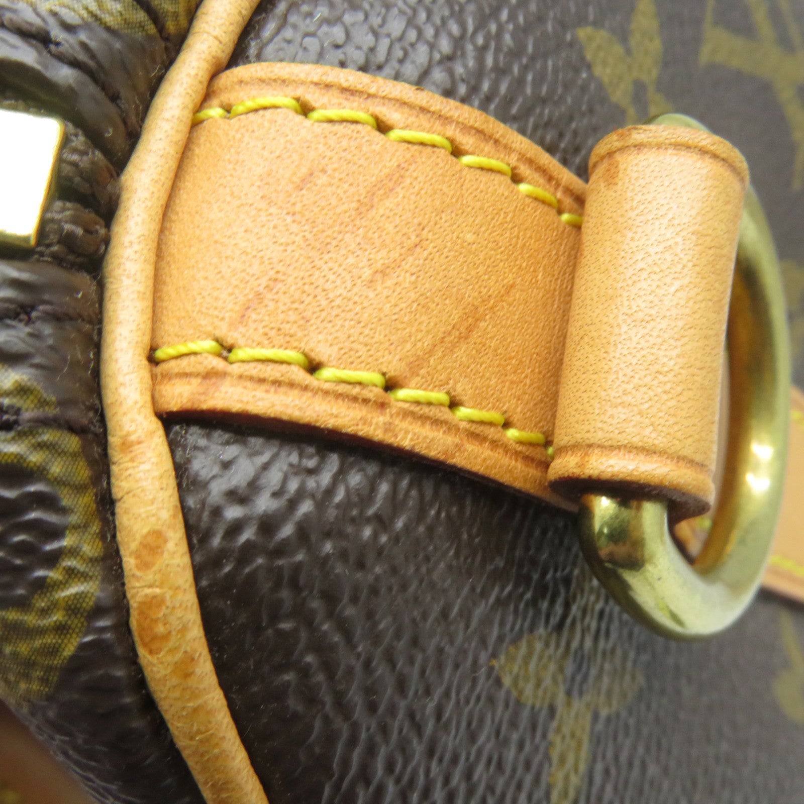 LOUIS VUITTON Monogram Speedy Bandouliere 25金扣手挽肩背兩用袋啡色
