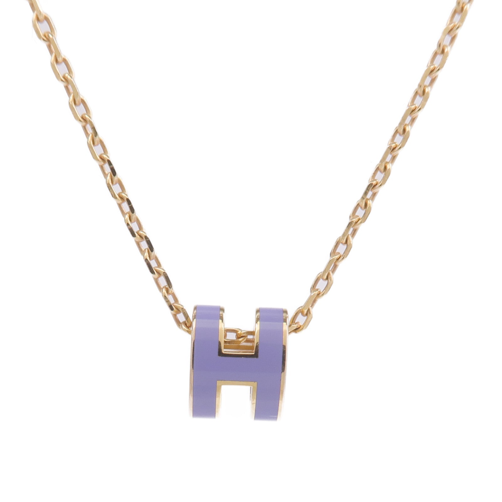 HERMES 金屬Mini Pop H Necklace項鍊