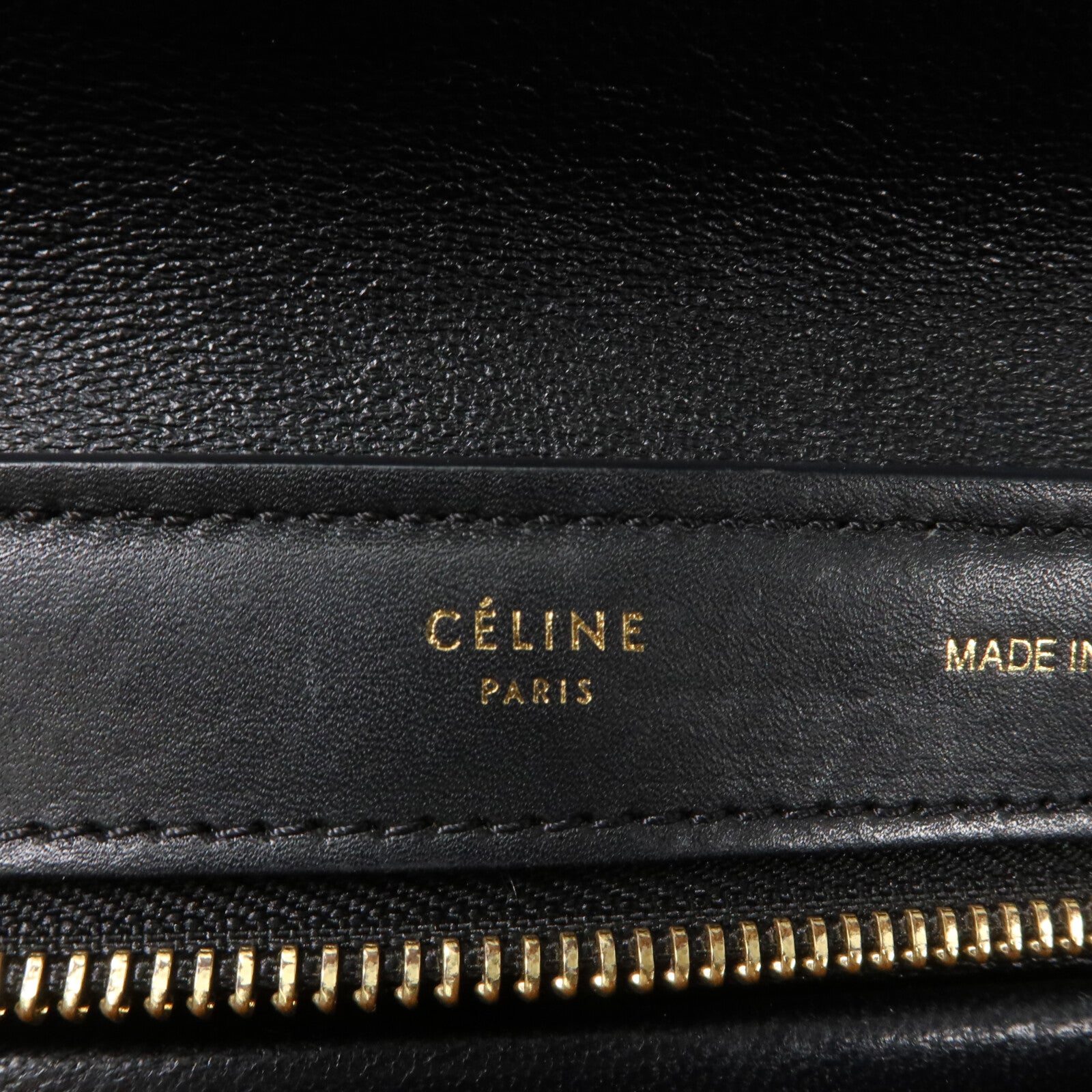 CELINE 牛皮皮革Trapeze Small手挽肩背兩用袋