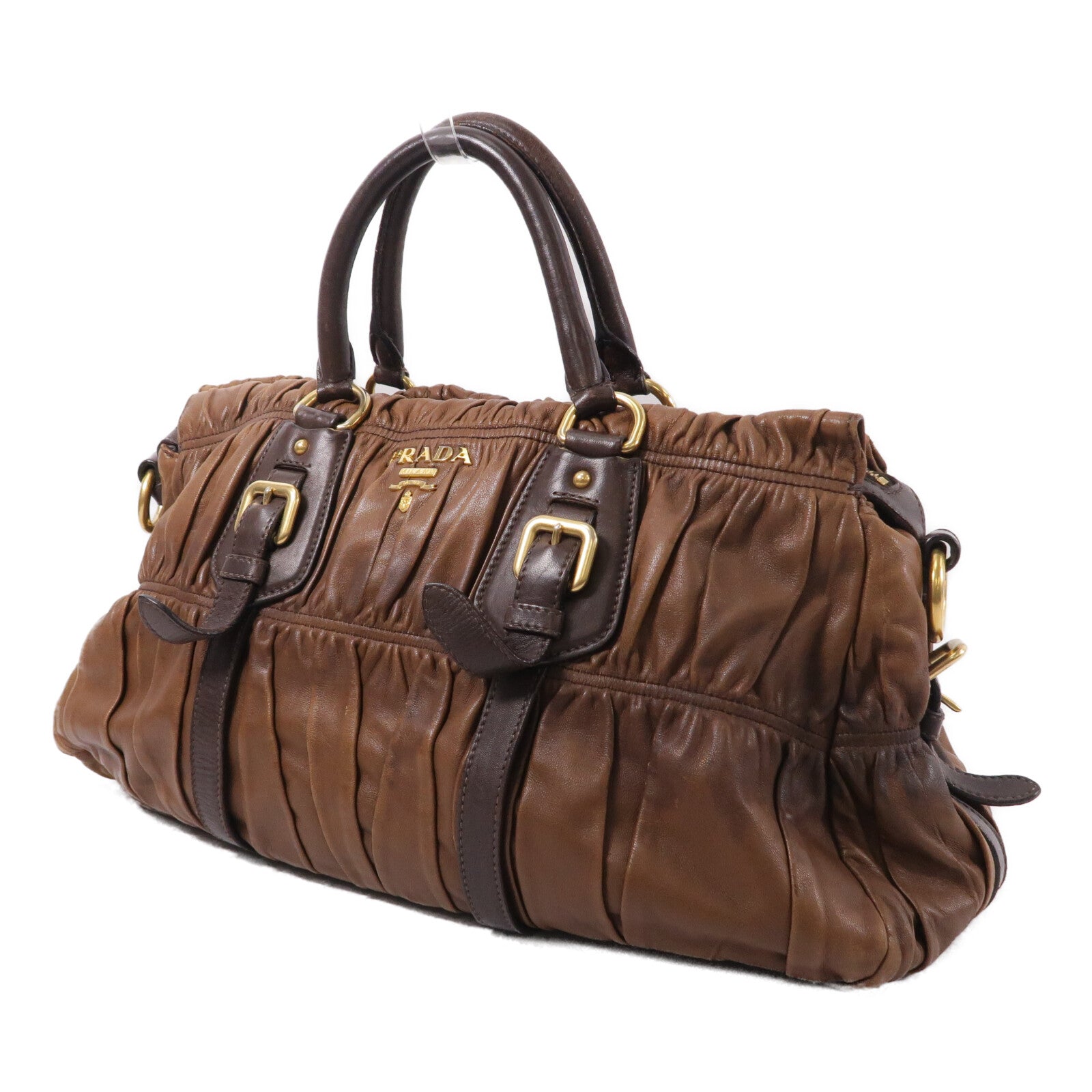 PRADA 牛皮皮革Tote Bag手挽袋