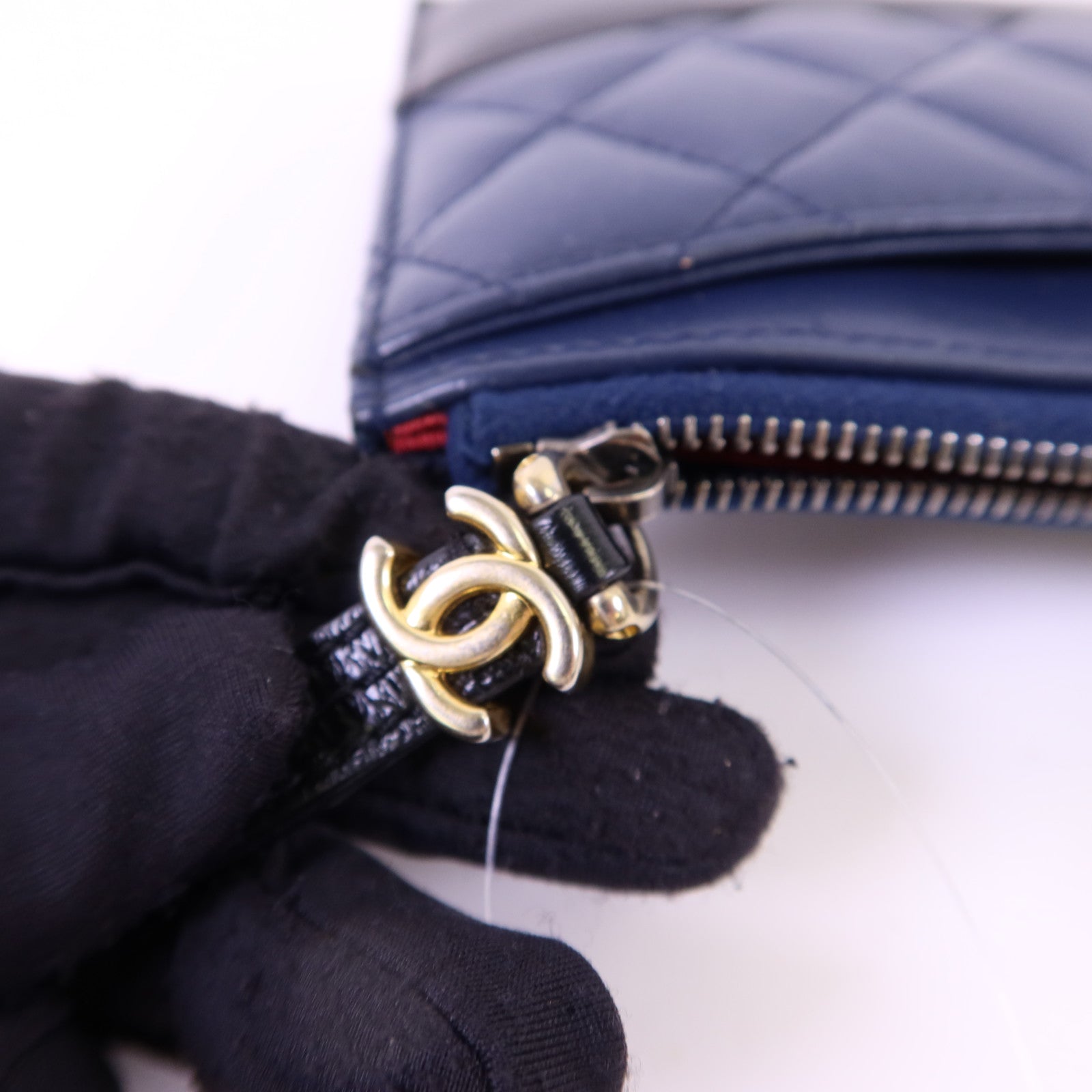 CHANEL 牛皮皮革Gabrielle Long Wallet長錢包