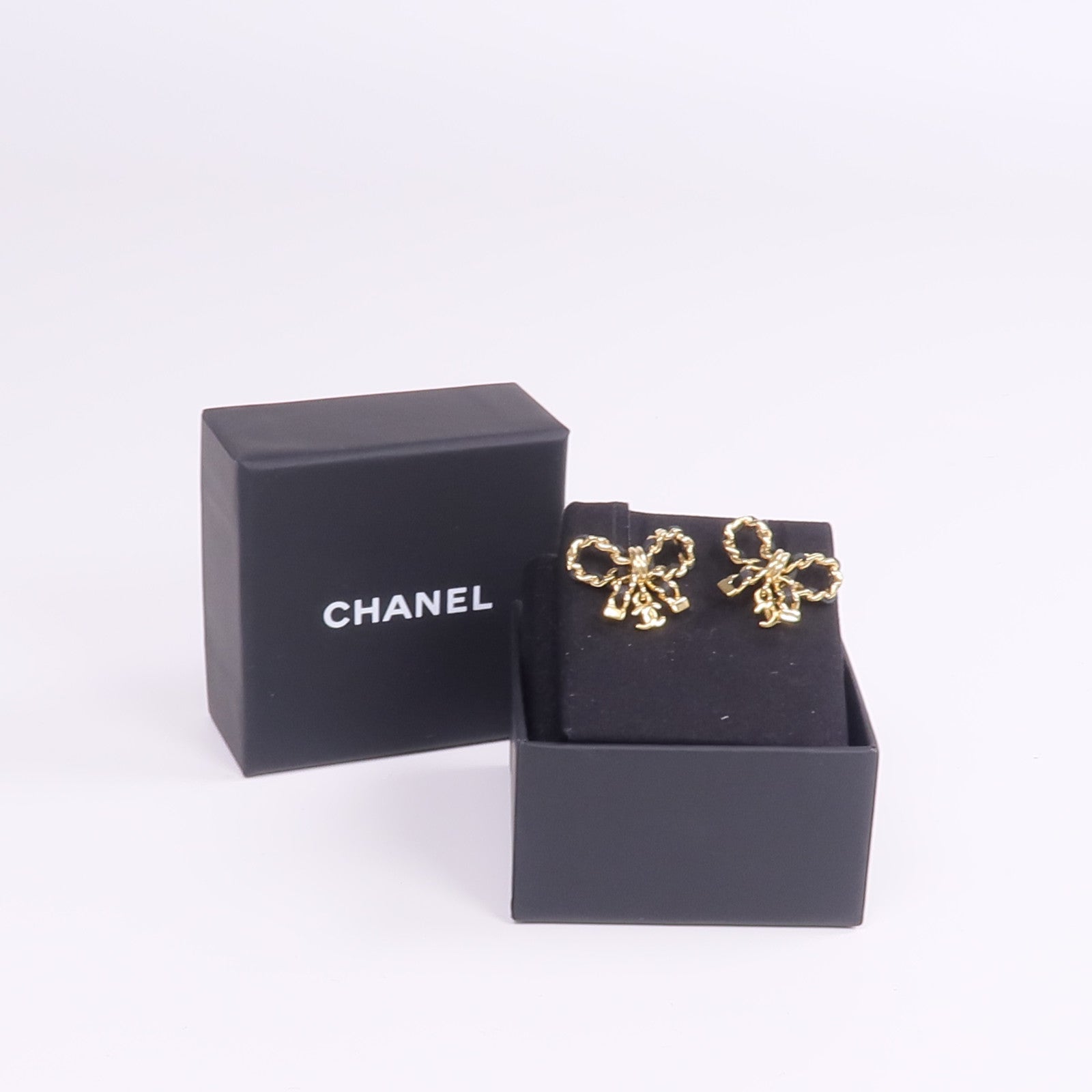 CHANEL 金屬/皮革Earrings耳環