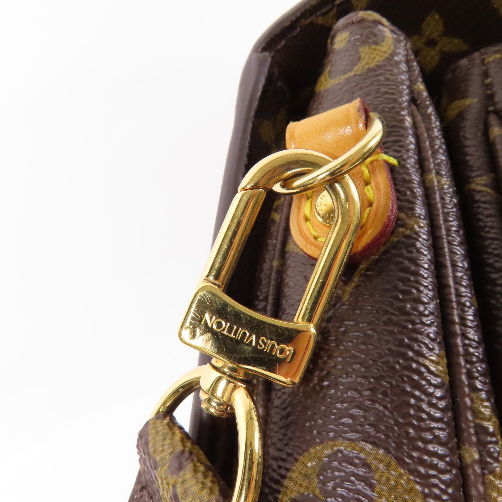 LOUIS VUITTON LV GHW Pochette Metis MM 2 Way Bag M44875 Monogram Brown