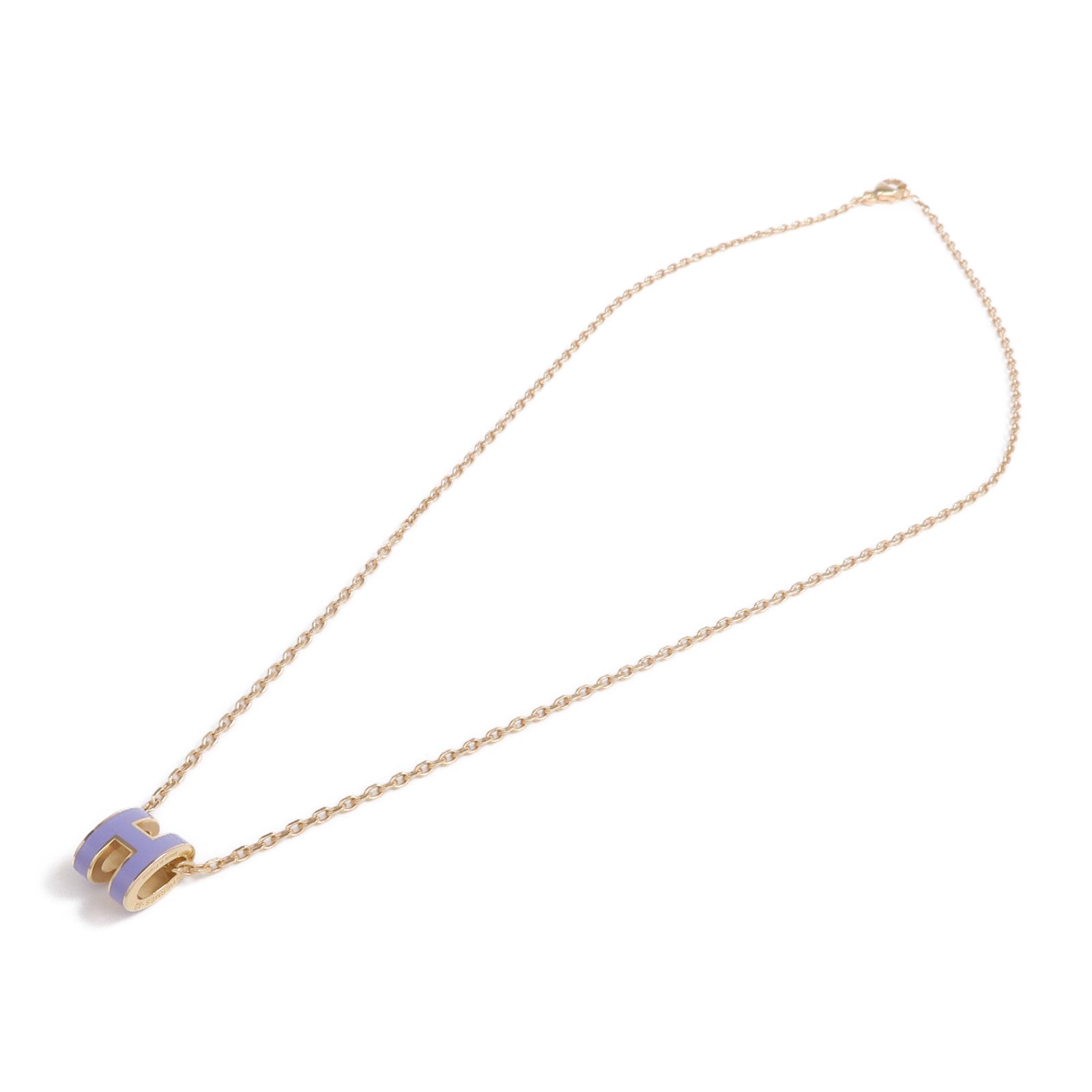 HERMES 金屬Mini Pop H Necklace項鍊