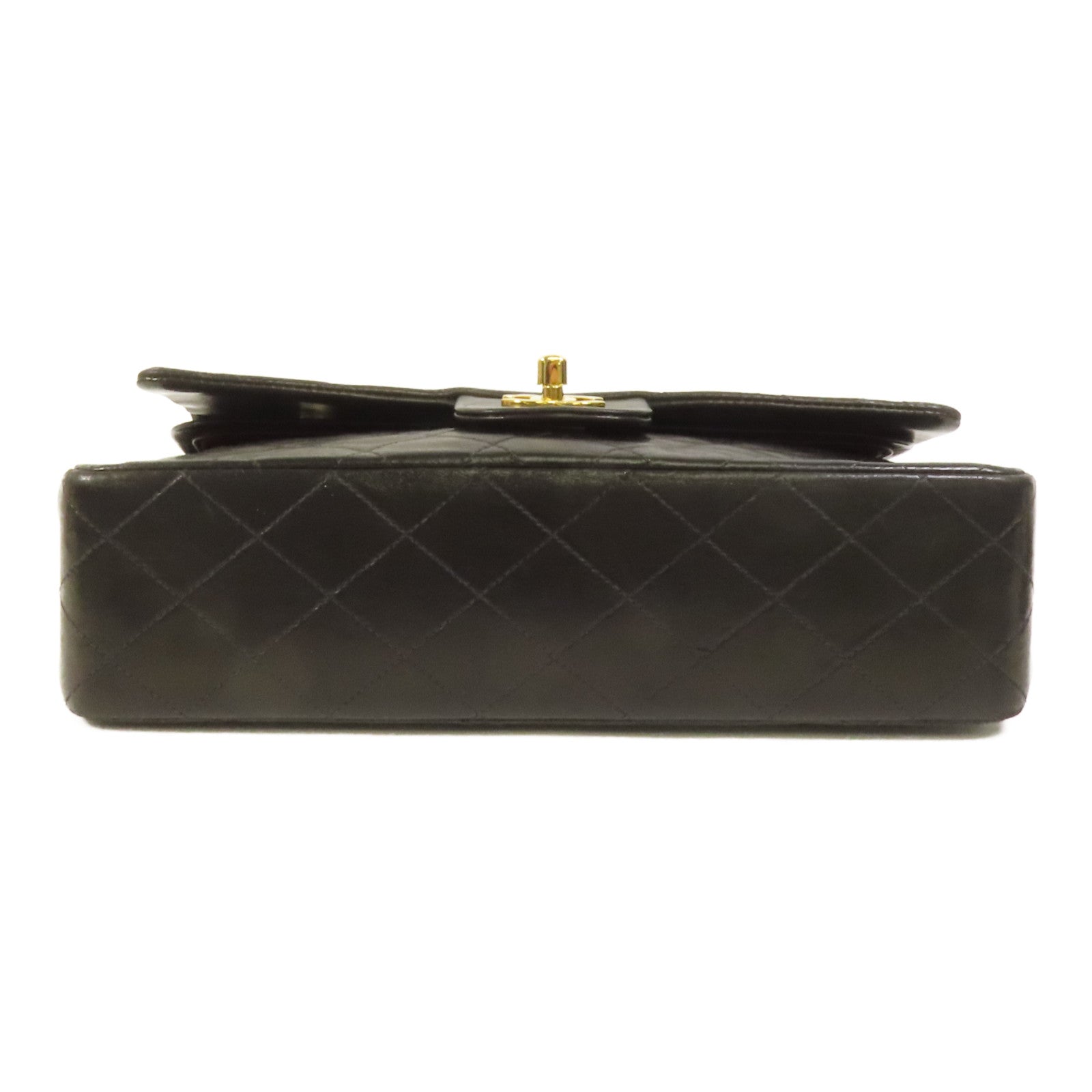 CHANEL 羊皮皮革Vintage Classic 25金扣鏈帶肩背袋