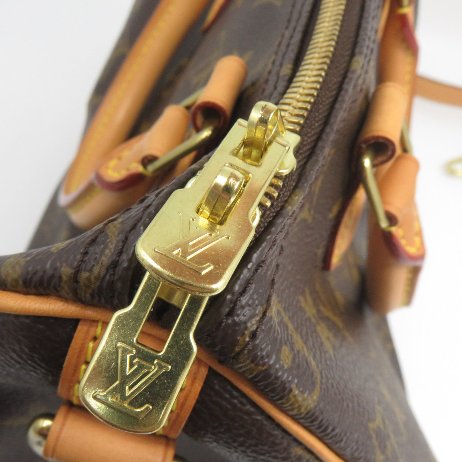 LOUIS VUITTON Monogram Speedy Bandouliere 25金扣手挽肩背兩用袋啡色