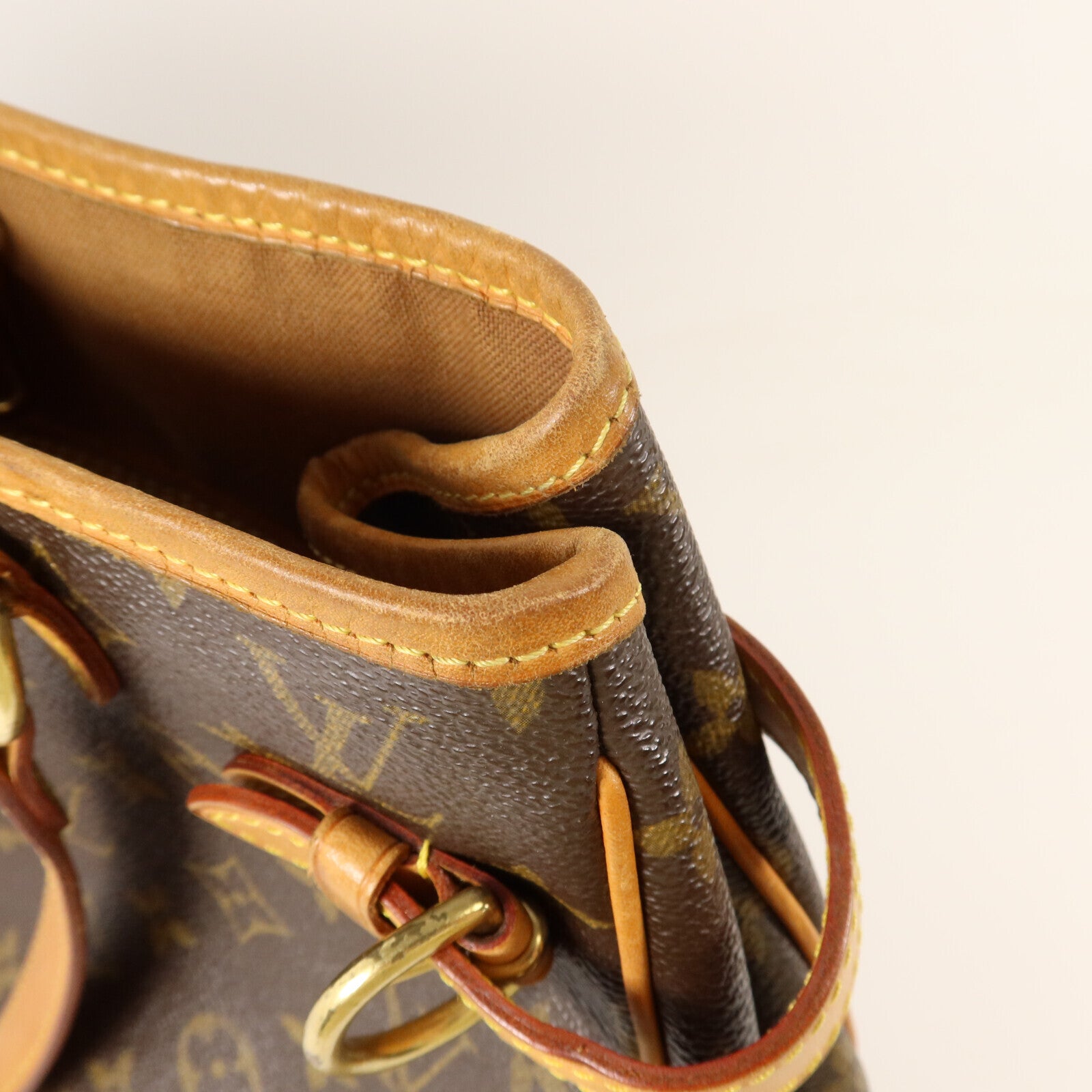 LOUIS VUITTON Monogram Batignolles金扣肩背袋