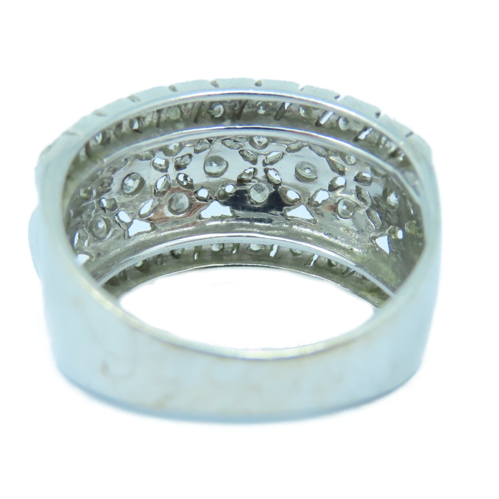 JEWELRY 【激減優惠】18K白金Diamond Ring鑽石戒指US#6