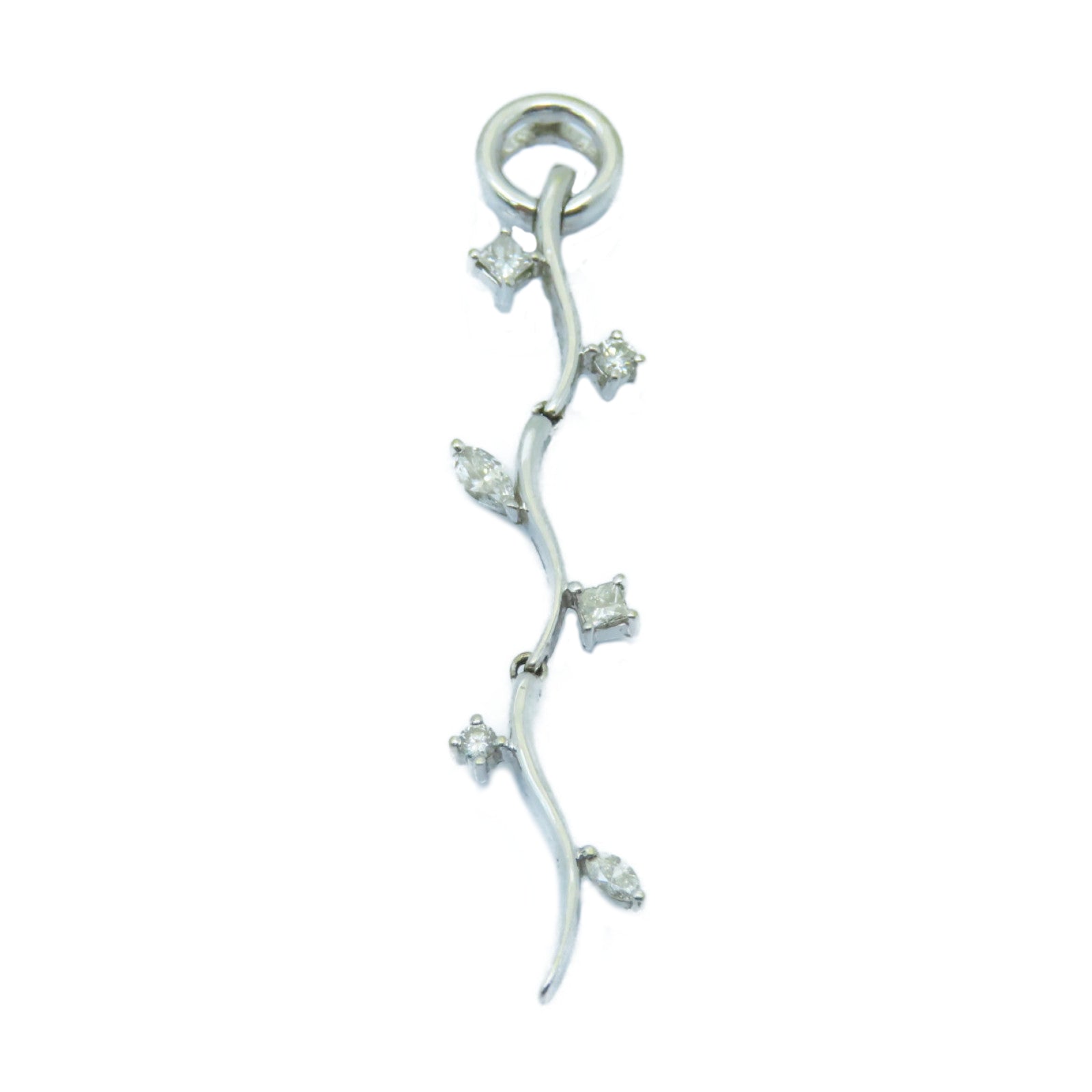 JEWELRY 【激減優惠】18K白金Diamond Pendant 鑽石吊墜