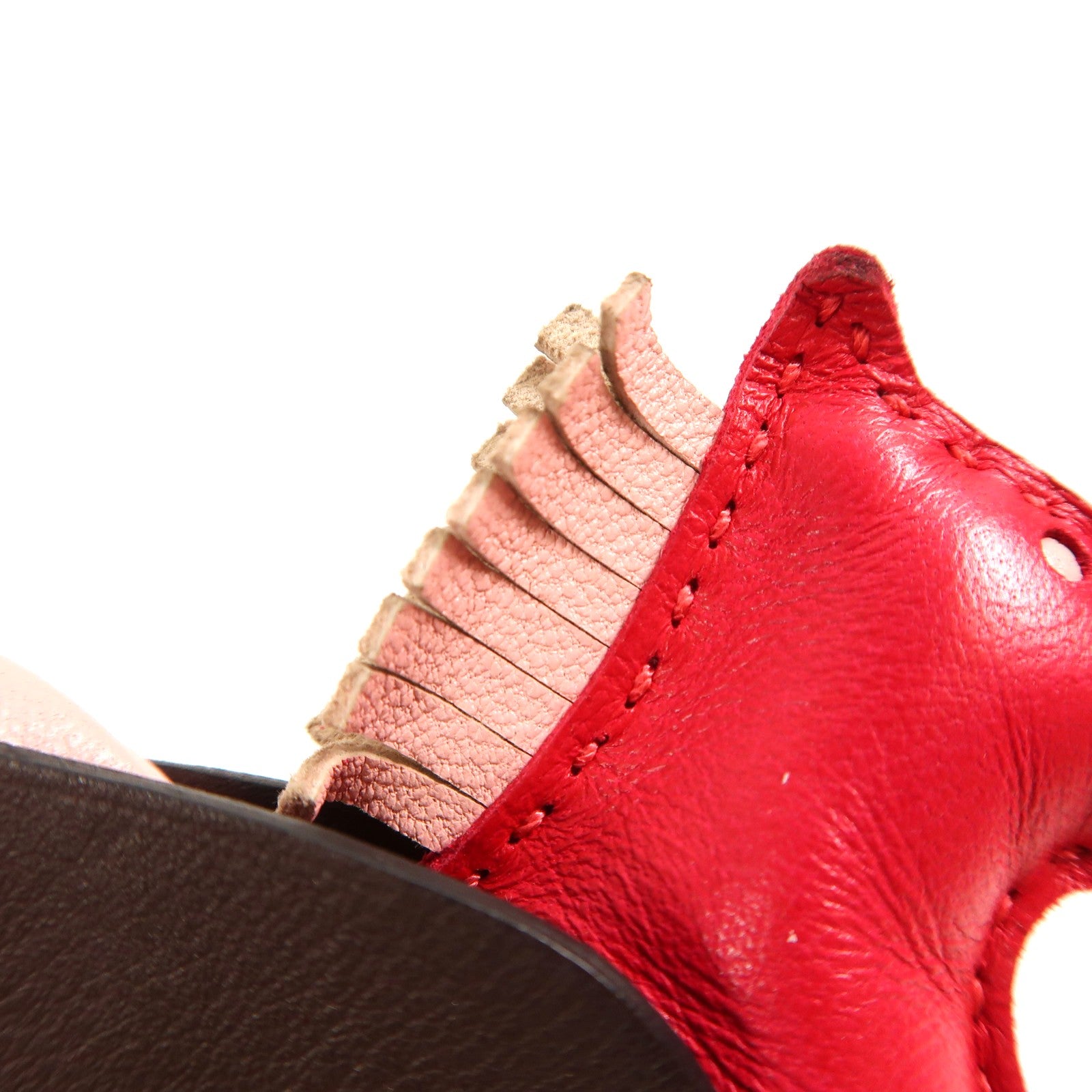 HERMES Agneau Milo皮革Rodeo Pegase PM掛飾