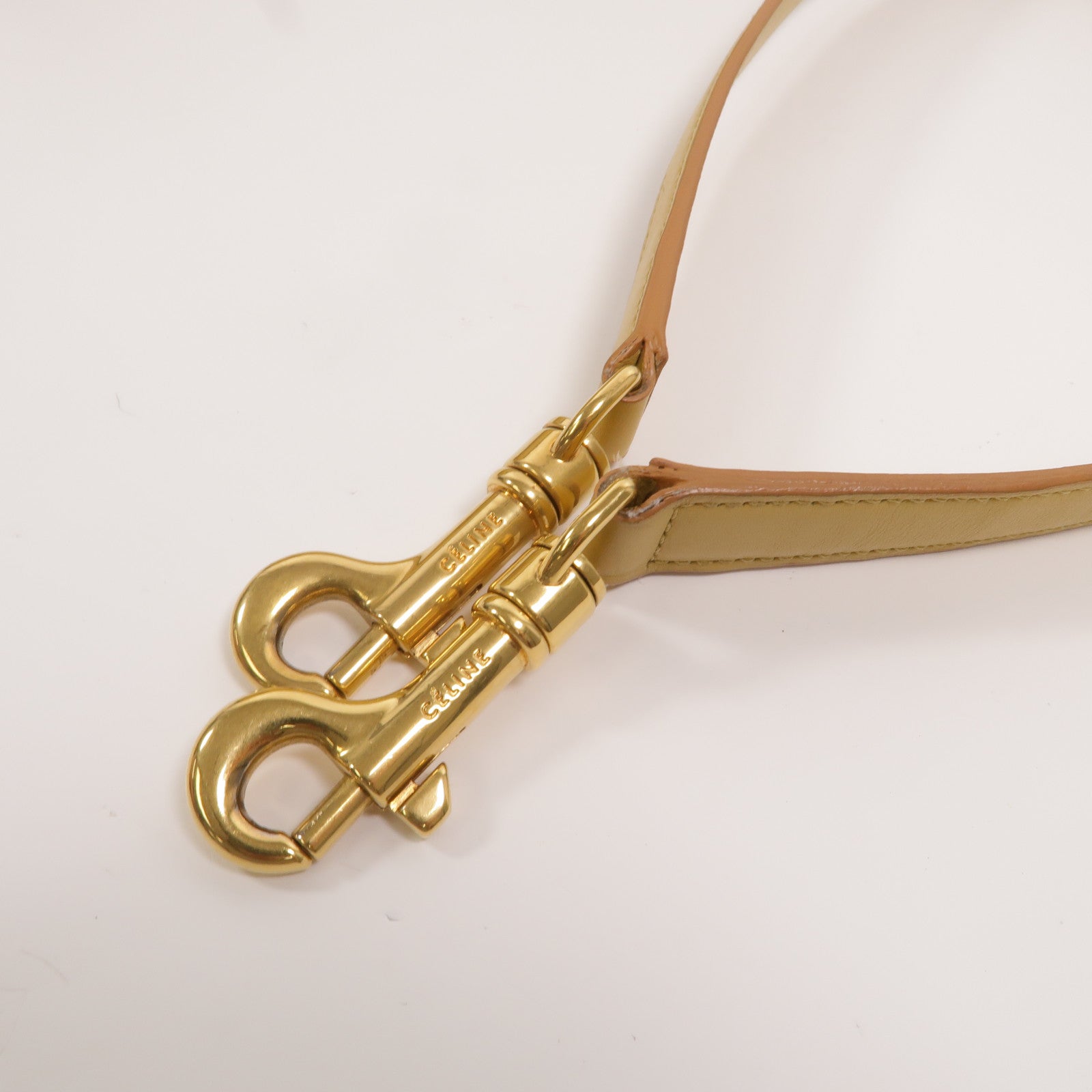 CELINE 牛皮皮革Trapeze Small手挽肩背兩用袋