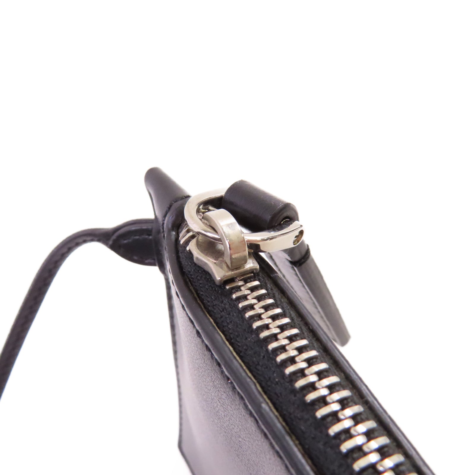 TOD'S 【激減優惠】牛皮皮革2Way Shoulder Bag銀扣手挽肩背兩用袋黑色