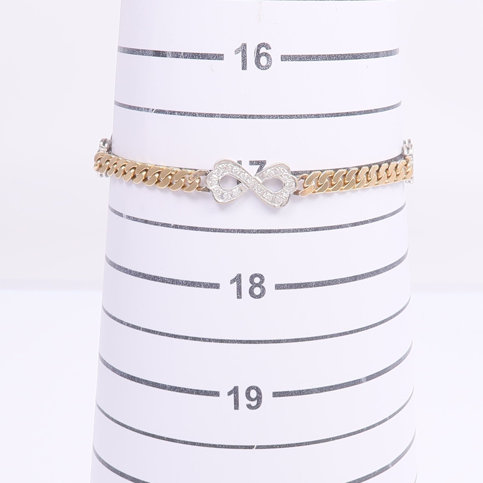 JEWELRY 【激減優惠】18K黃金/白金Diamond Bracelet鑽石手鏈