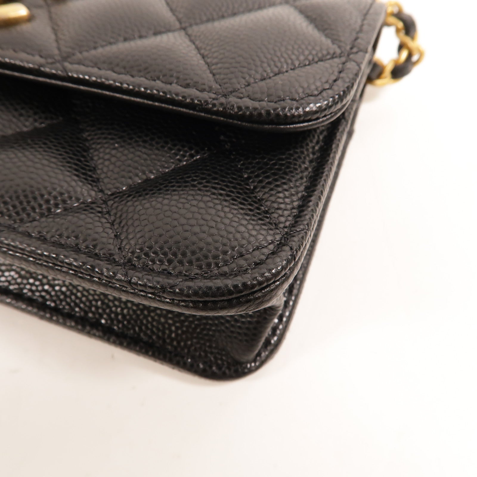 CHANEL 牛皮皮革Phone Holder With Chain肩背袋