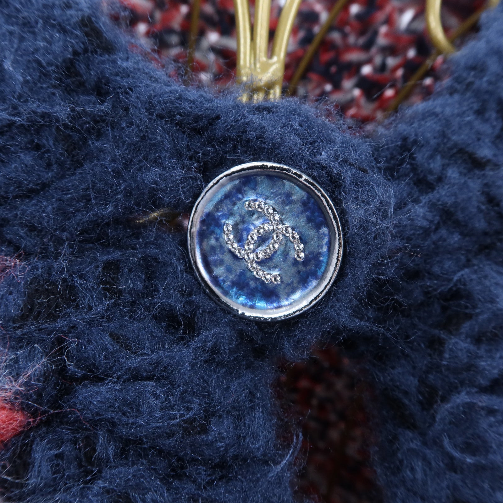 CHANEL Silk/Cashmere Cardigan針織