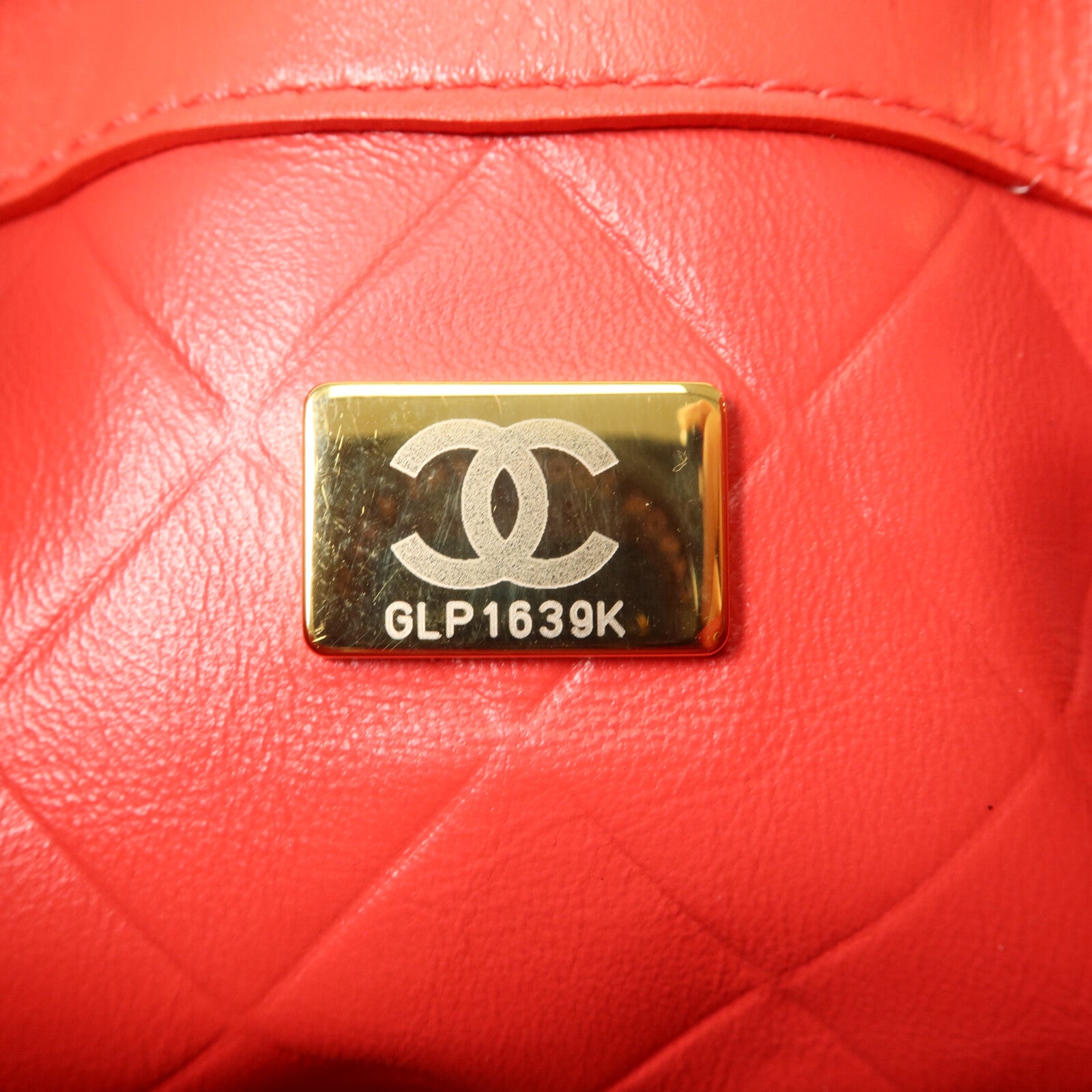 CHANEL 牛皮皮革Drawstring鏈帶肩背袋