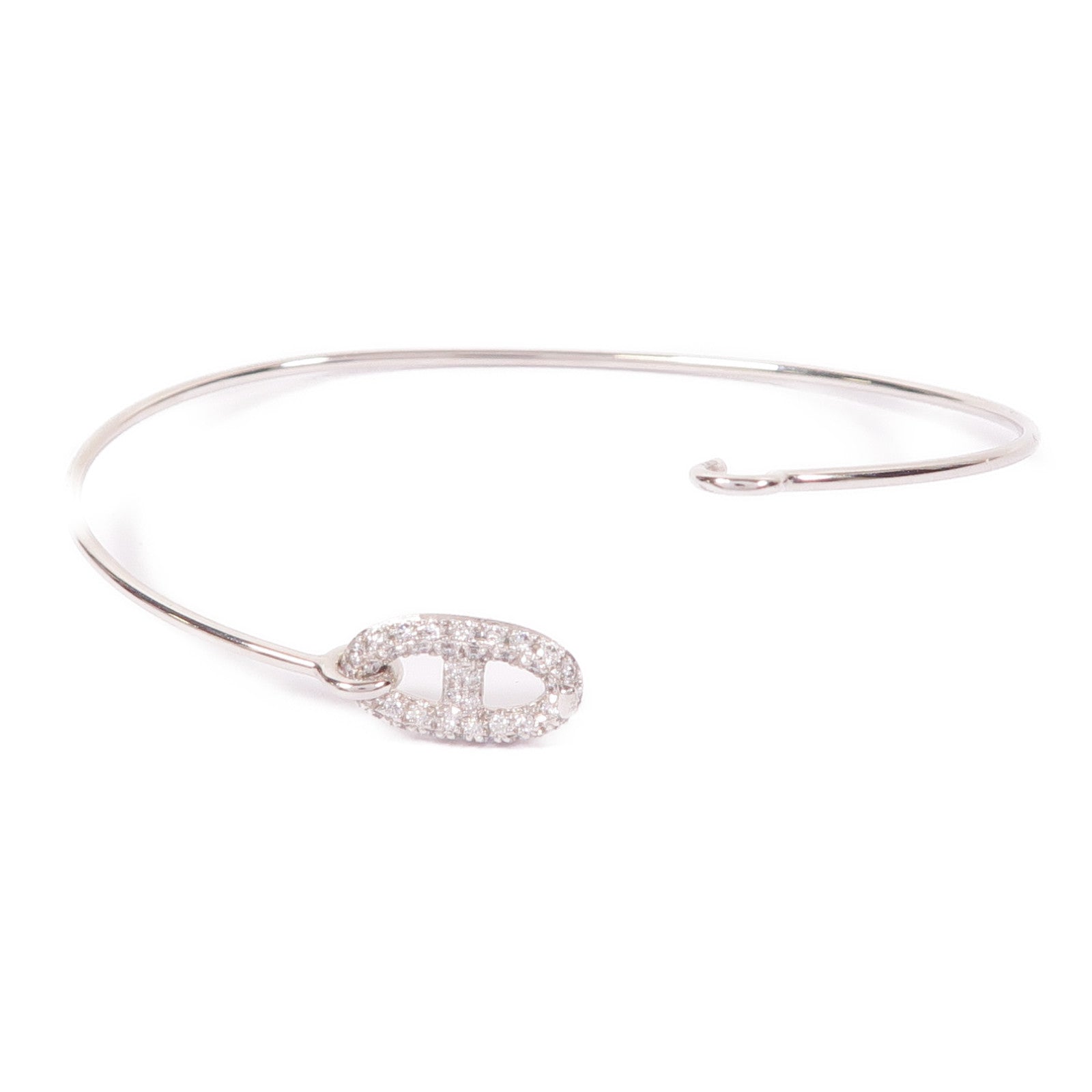 HERMES 【激減優惠】18K白金Farandole Bracelet手鐲