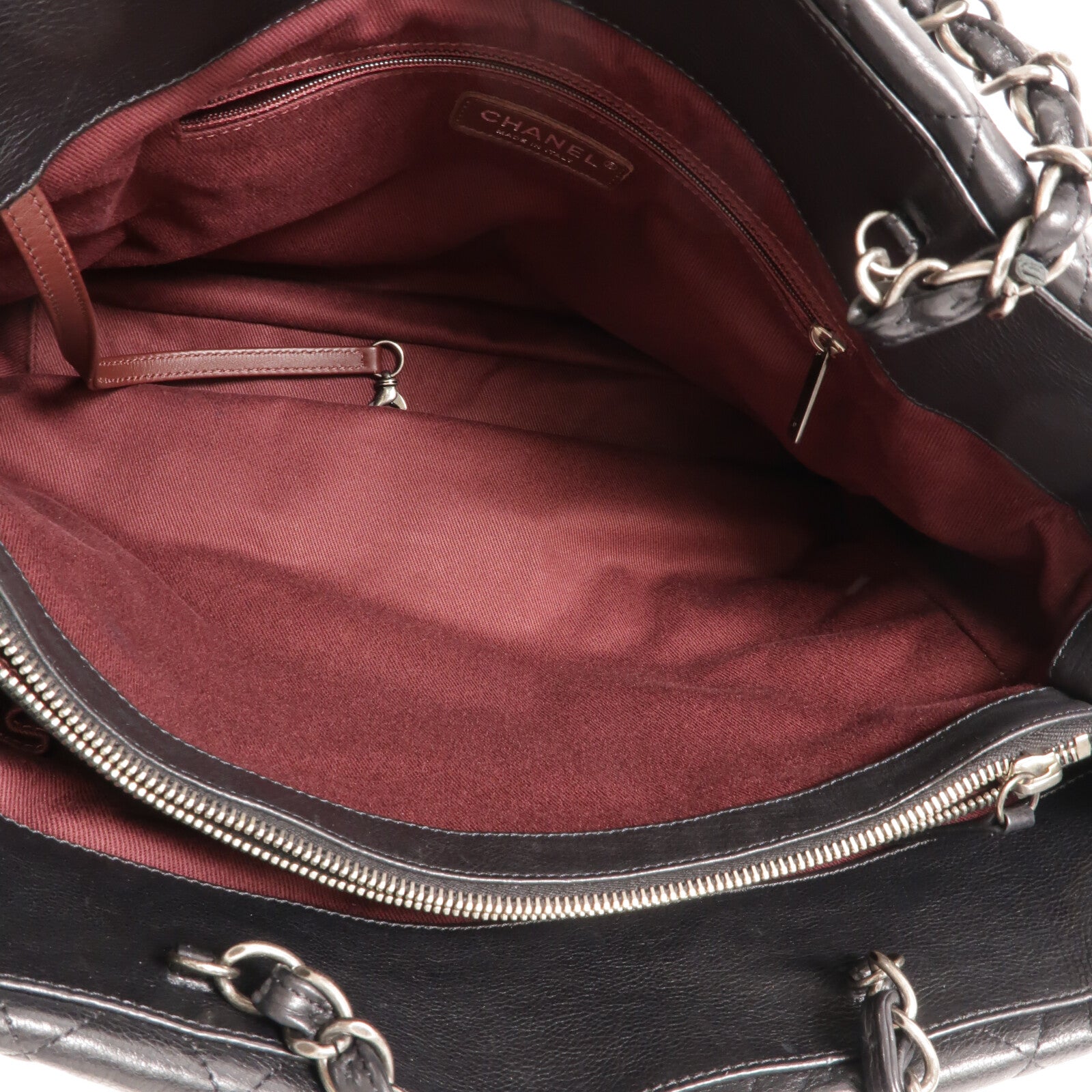 CHANEL 牛皮皮革Chain Shoulder Bag肩背袋