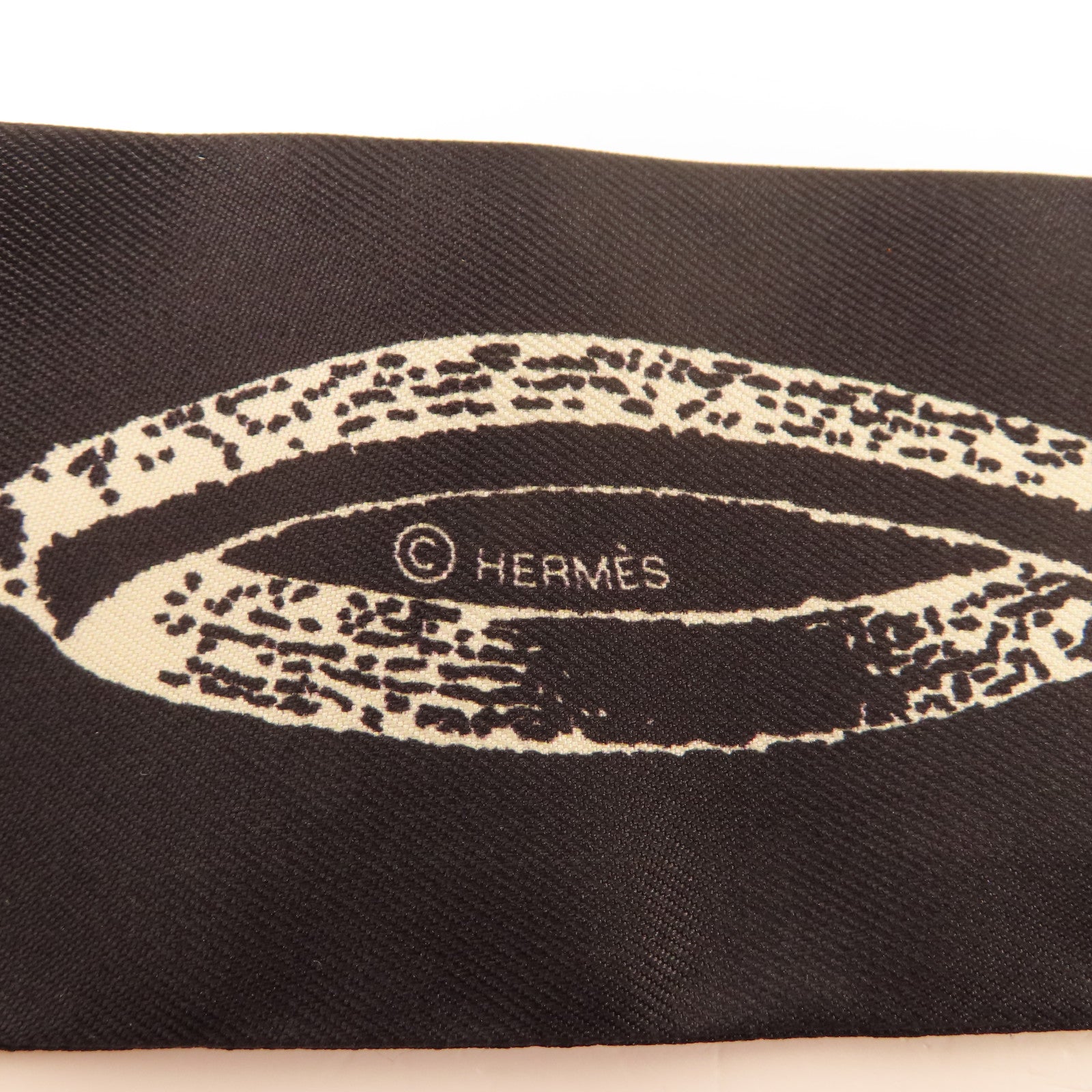 HERMES 絲質Twilly絲巾