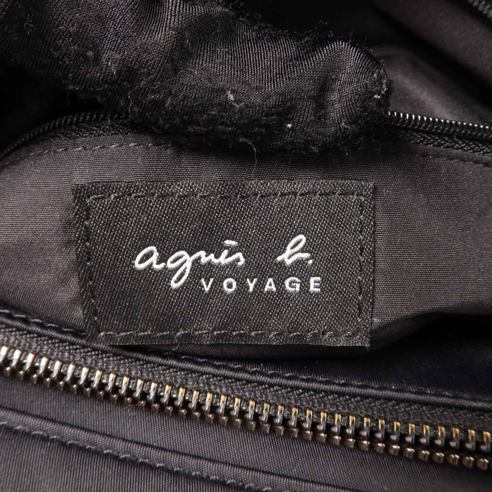 agnes b. 尼龍2 Way Shoulder Bag手挽肩背兩用袋