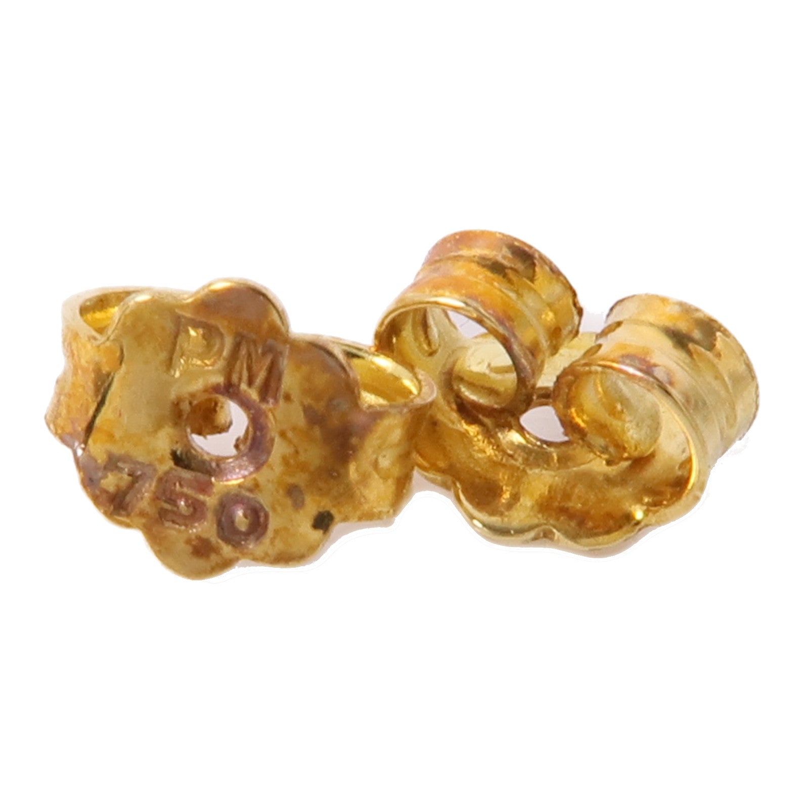 JEWELRY 18K黃金Emerald/Diamond Earrings綠寶石/鑽石耳環