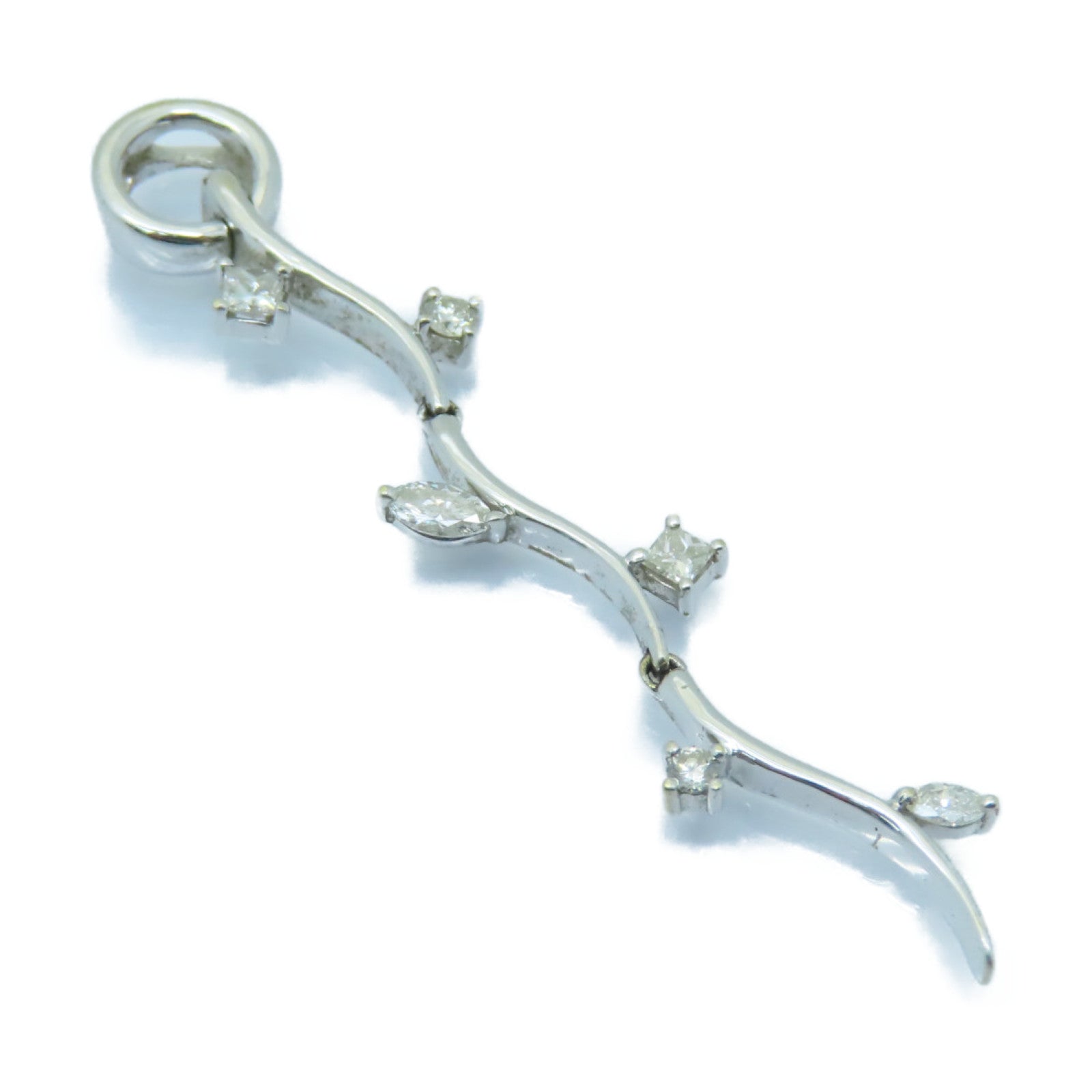 JEWELRY 【激減優惠】18K白金Diamond Pendant 鑽石吊墜