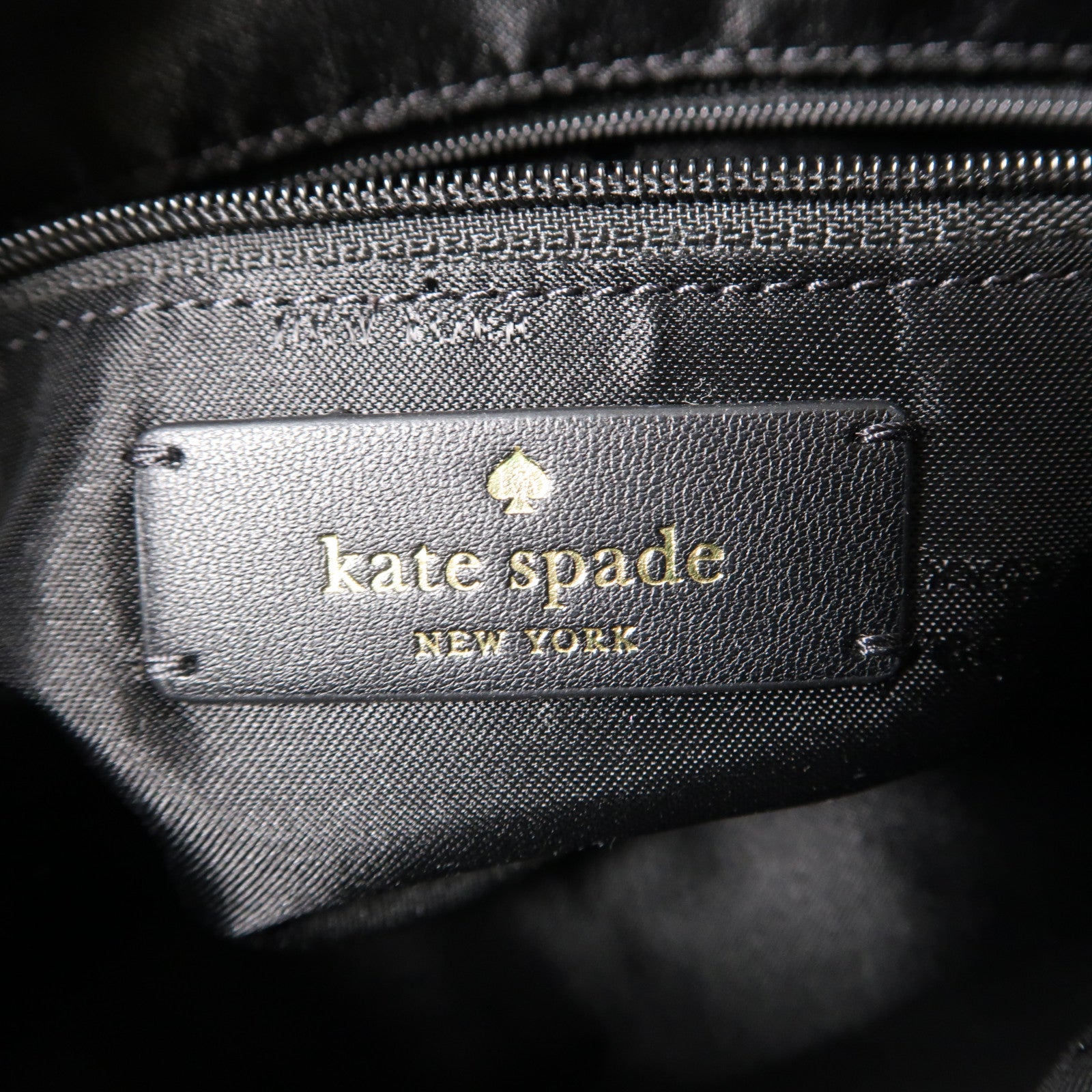 Kate Spade 尼龍Shoulder Bag金扣肩背袋黑色