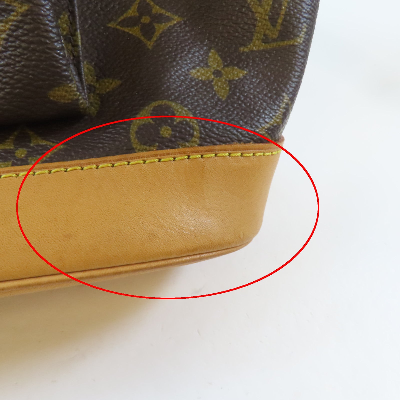 LOUIS VUITTON Monogram Montsouris GM金扣背包啡色