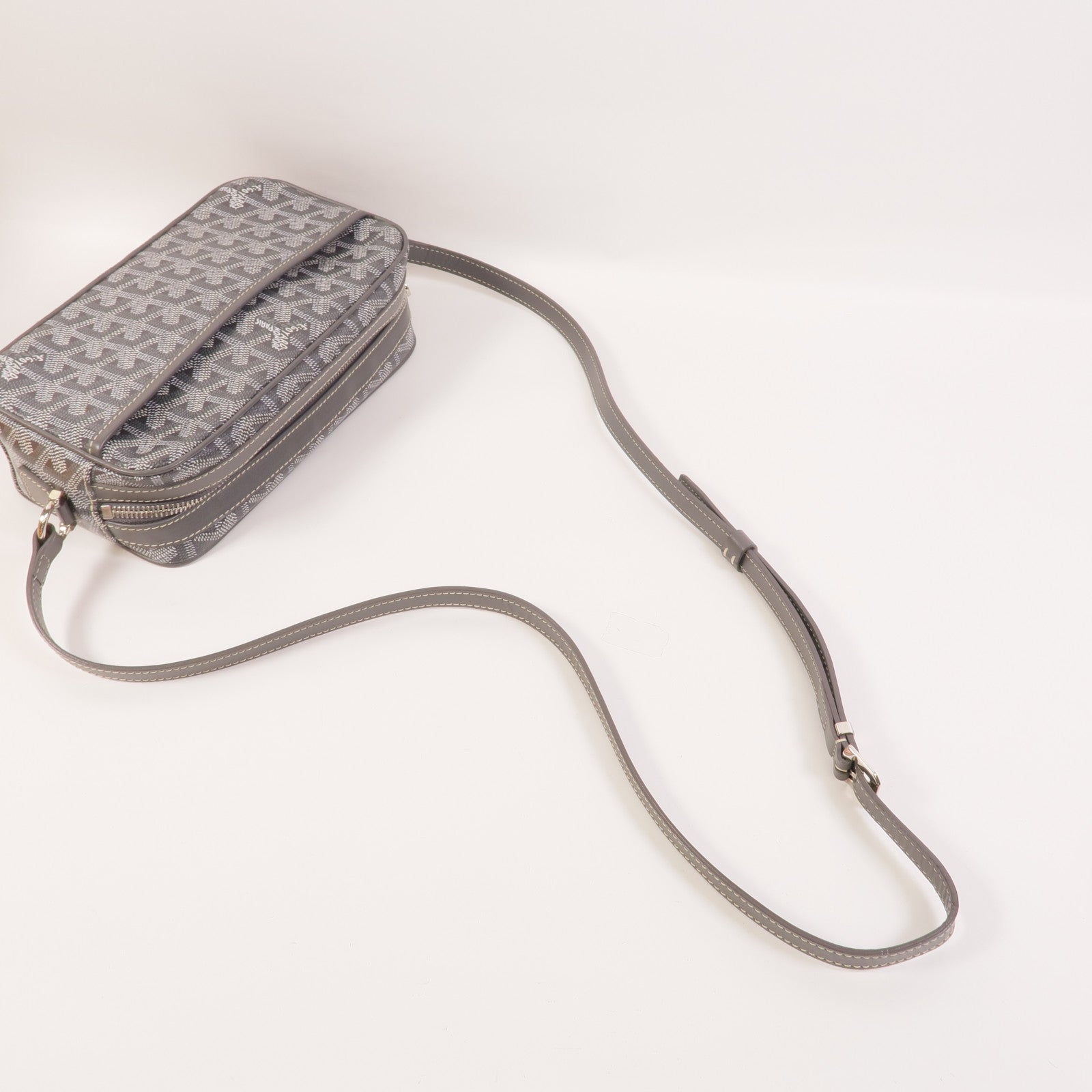 GOYARD 塗層帆布Sac Cap Vert肩背袋