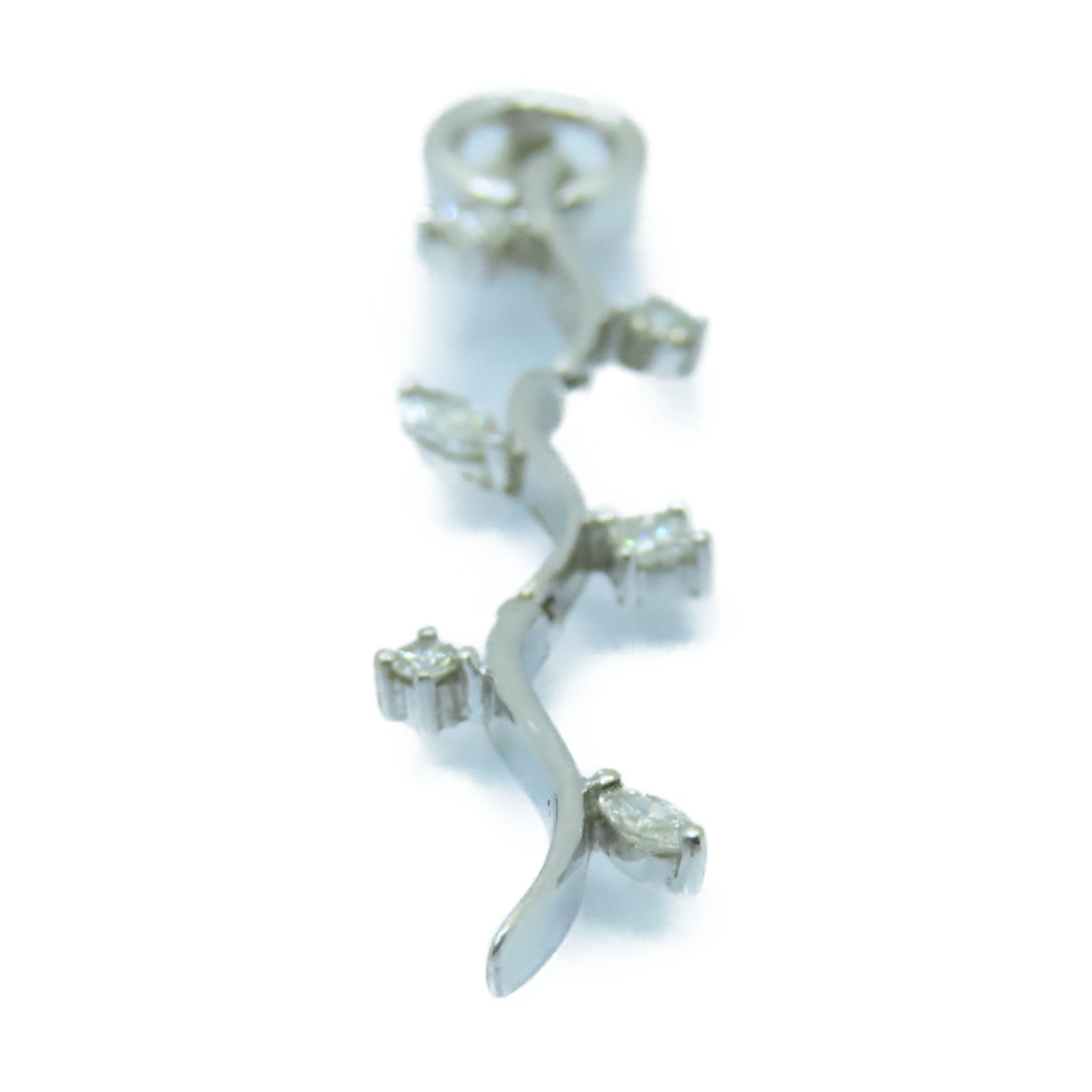 JEWELRY 【激減優惠】18K白金Diamond Pendant 鑽石吊墜