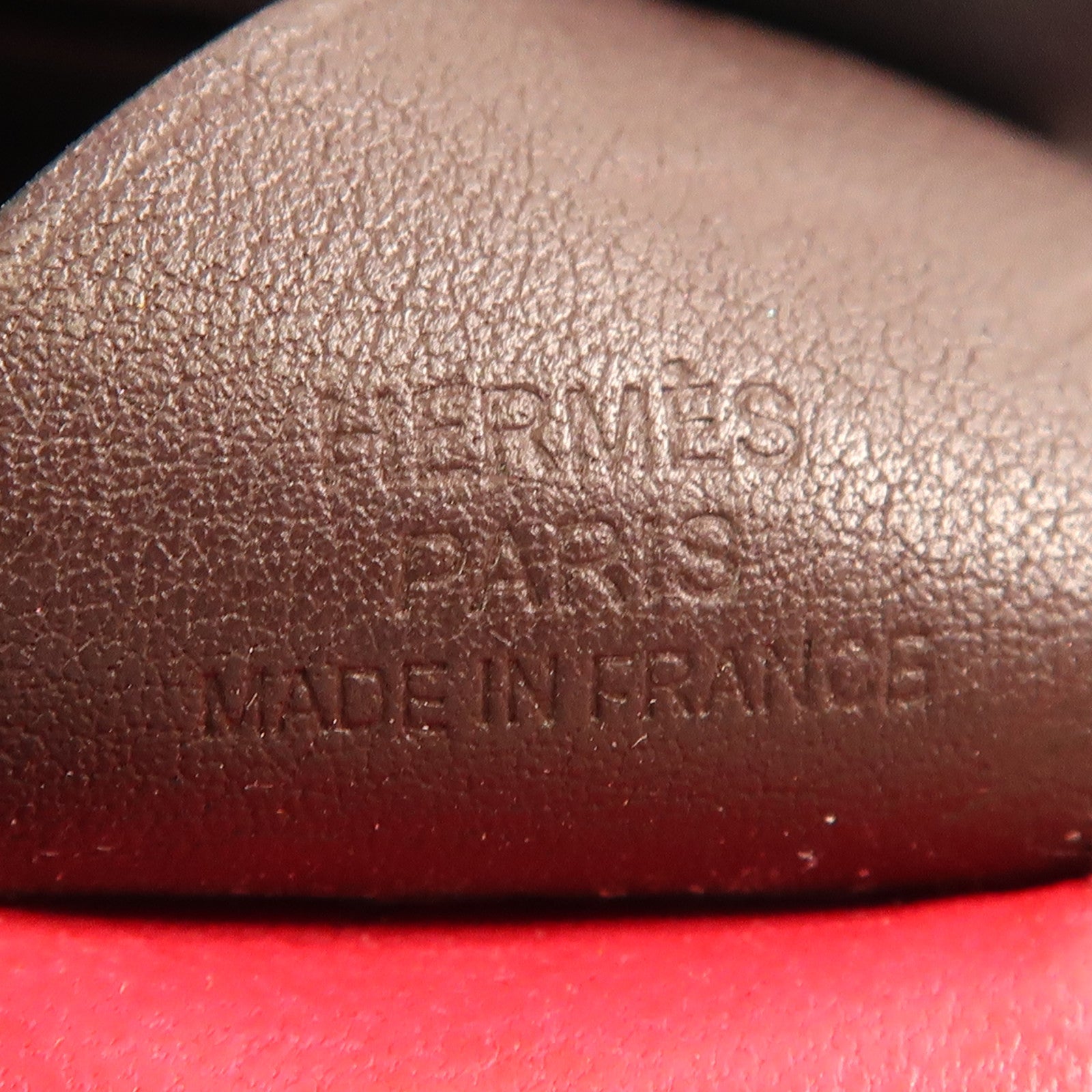 HERMES 【激減優惠】Agneau Milo皮革Rodeo Pegase PM掛飾