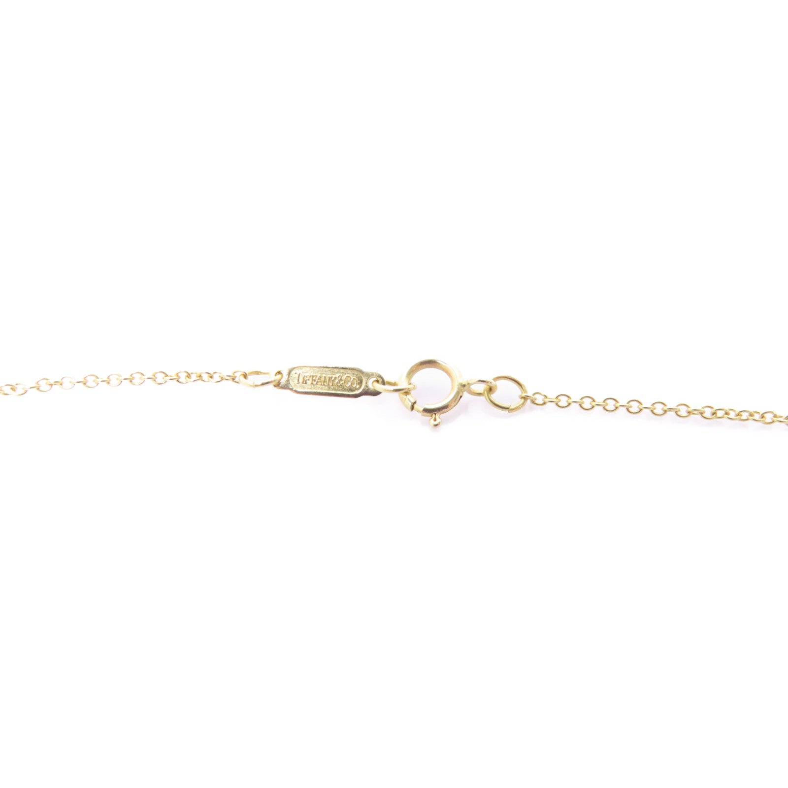 TIFFANY＆CO 【激減優惠】18K黃金Door Knock Necklace珍珠/鑽石項鍊