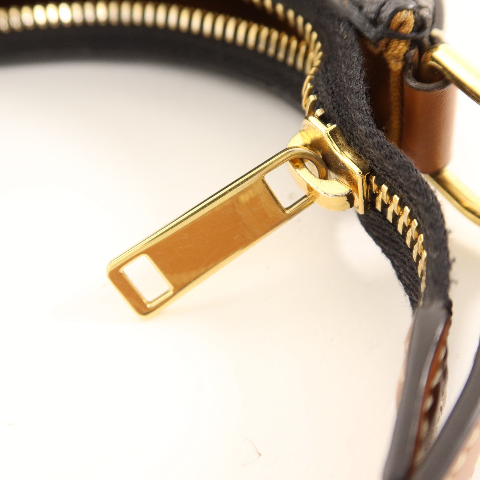 CELINE 塗層帆布Ava Mini金扣手挽袋