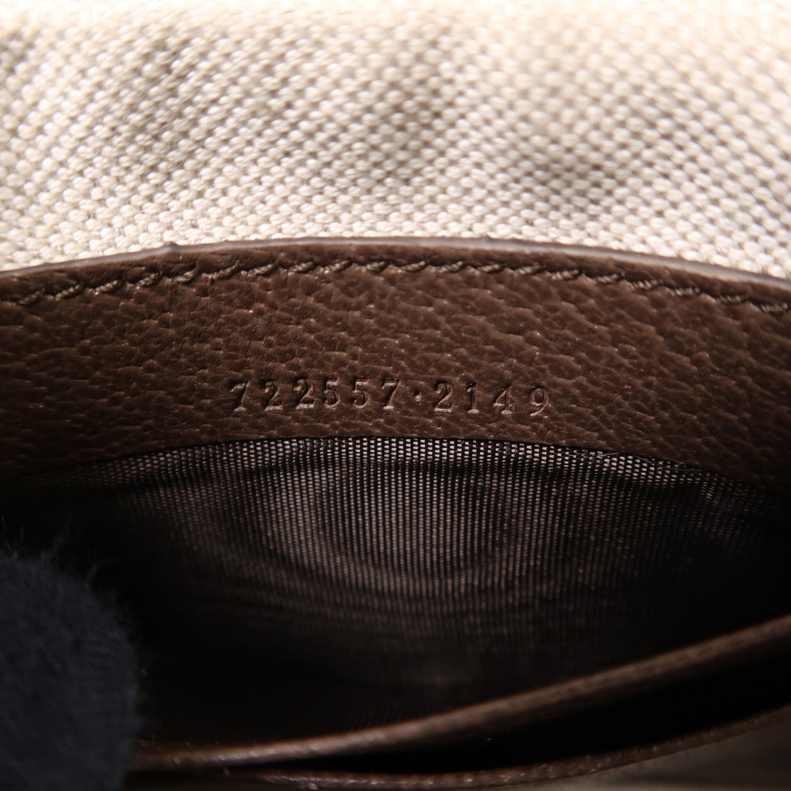 GUCCI 塗層帆布Ophidia金扣肩背袋