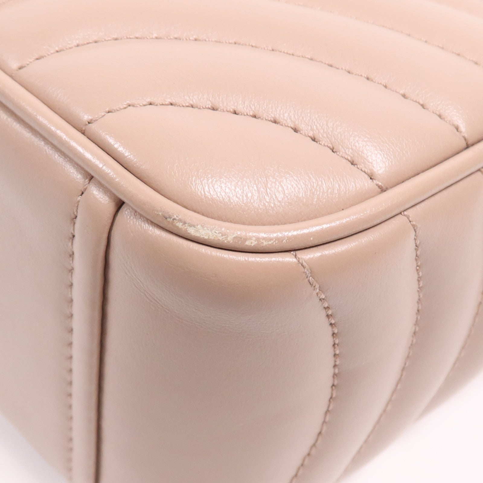 PRADA 牛皮皮革Shoulder Bag銀扣肩背袋