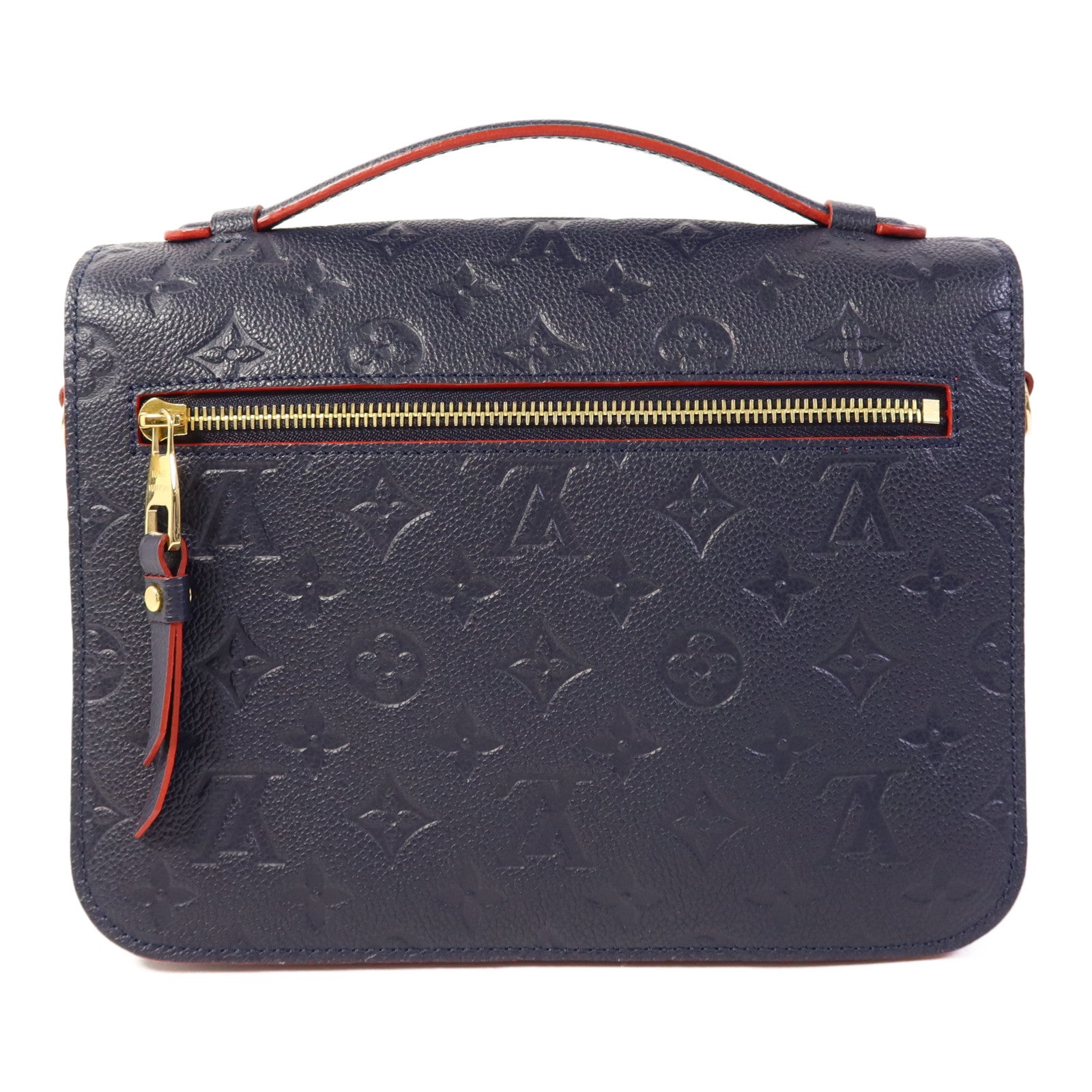 LOUIS VUITTON Monogram Empreinte Pochette Metis金扣手挽肩背兩用袋