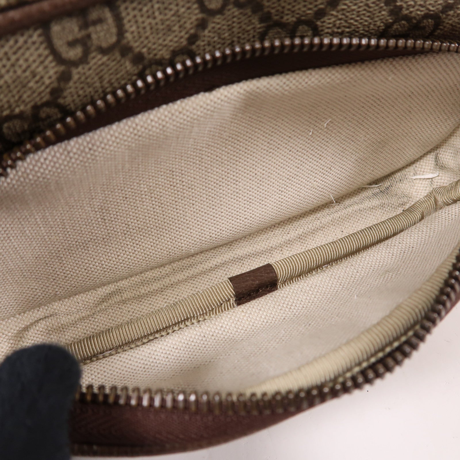 GUCCI 【激減優惠】塗層帆布Ophidia金扣肩背袋