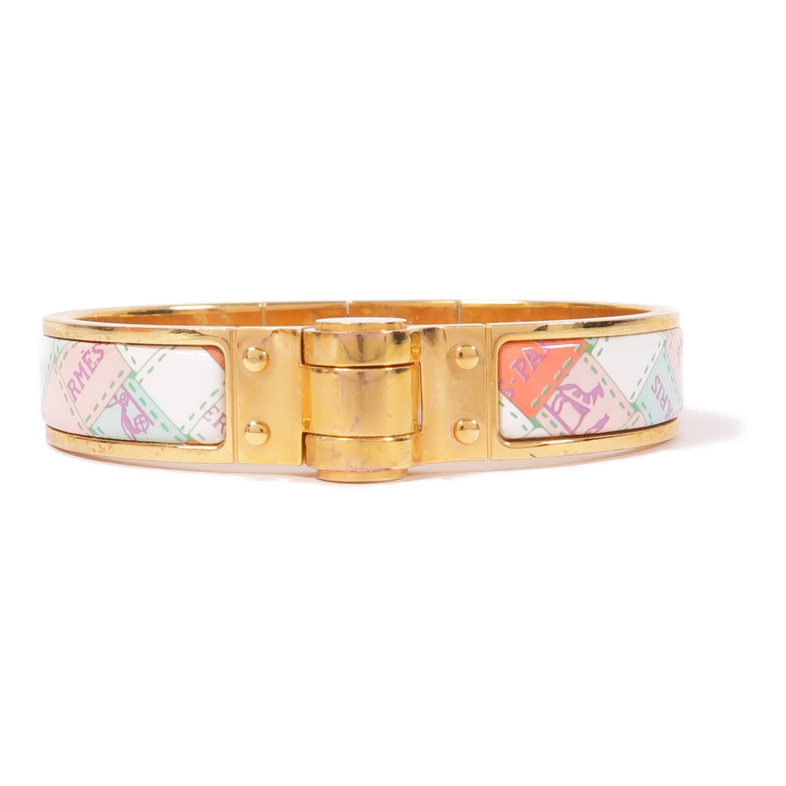 HERMES 金屬Hinged Bracelet手鐲