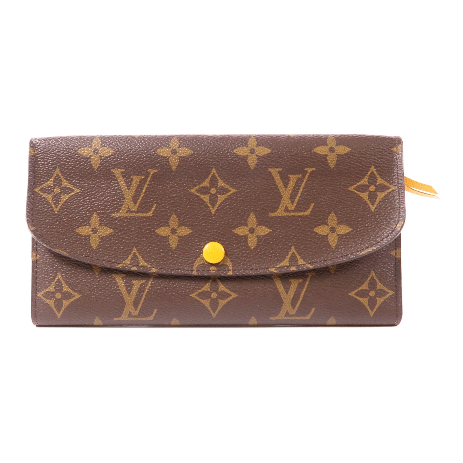 LOUIS VUITTON Monogram Emilie Long Wallet金扣長錢包