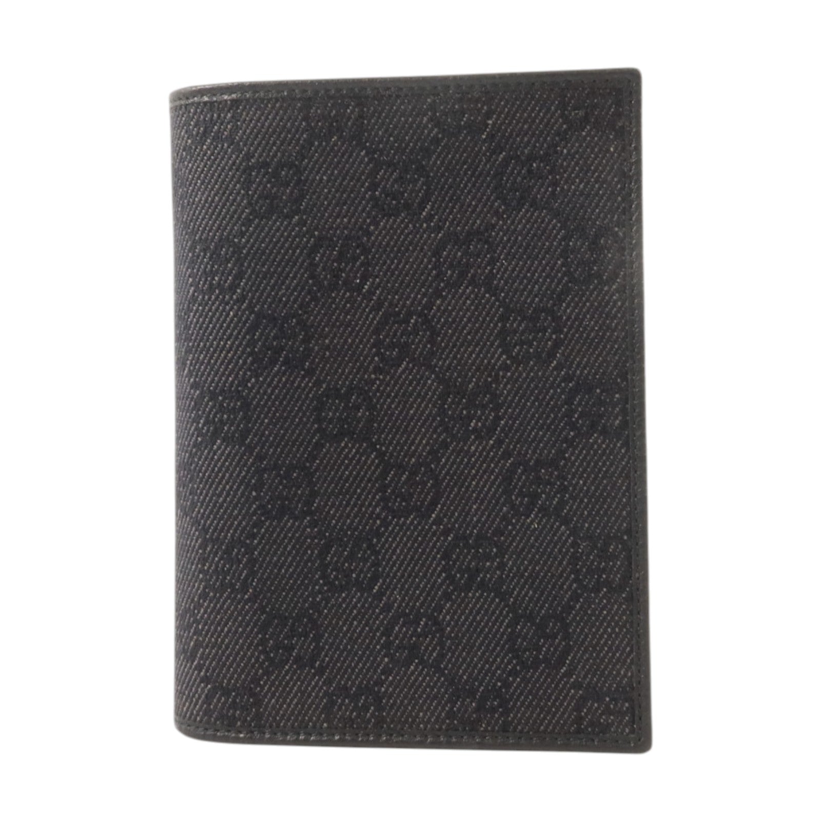 GUCCI GG帆布/牛皮皮革Passport Holder護照套