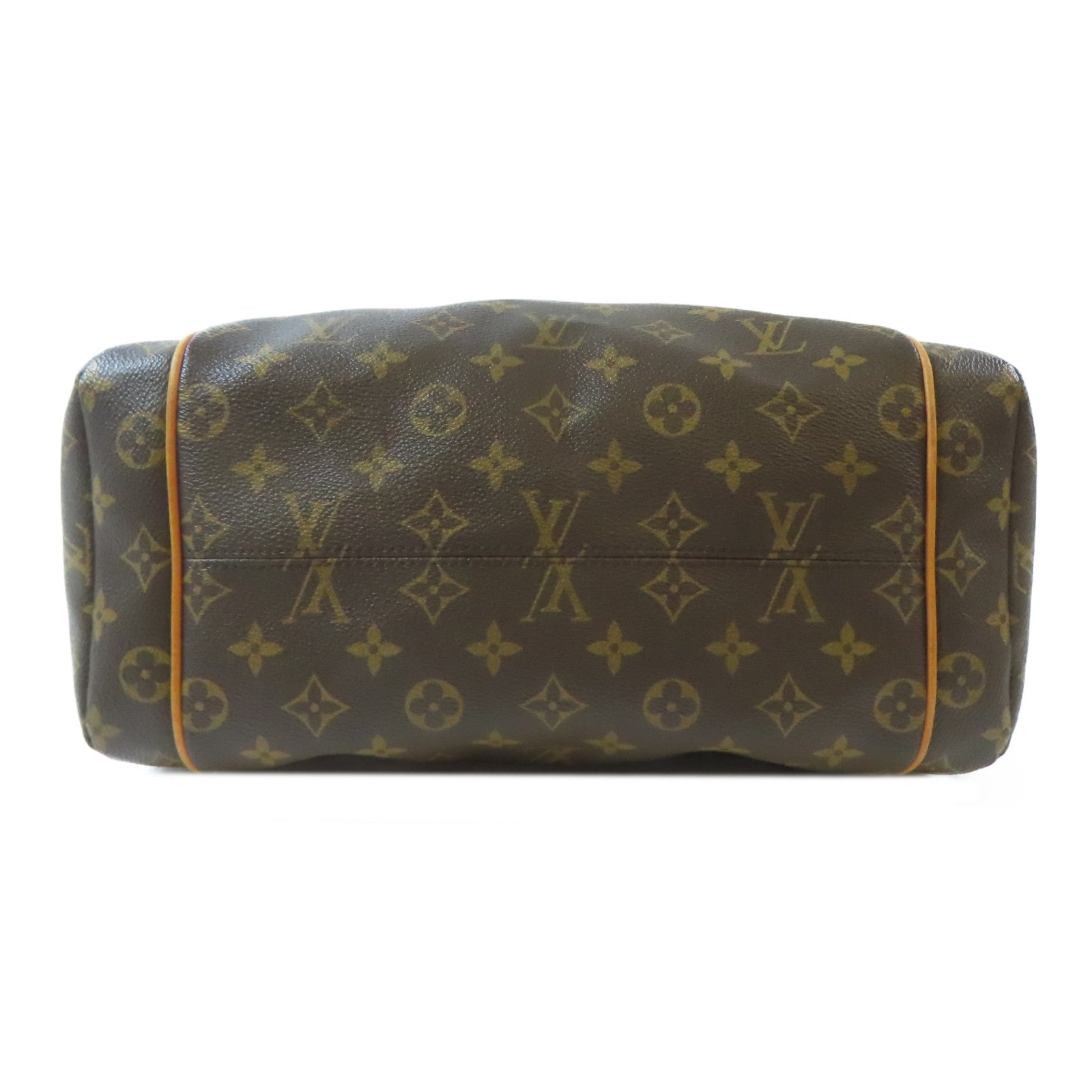 LOUIS VUITTON Monogram Totally MM金扣肩背袋啡色