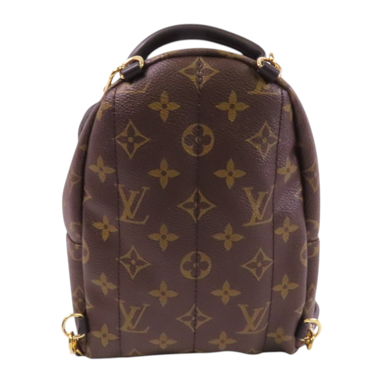 LOUIS VUITTON 【激減優惠】Monogram Palm Springs Mini金扣背包肩背兩用袋
