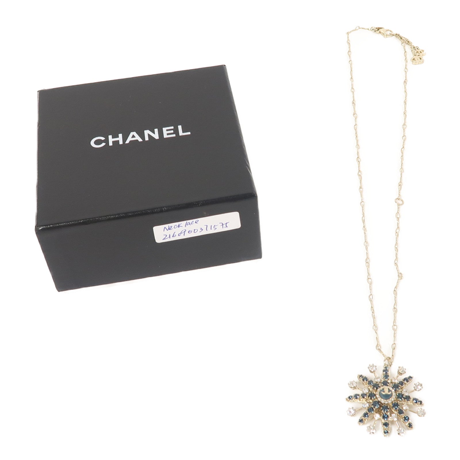 CHANEL 金屬Necklace項鍊金色