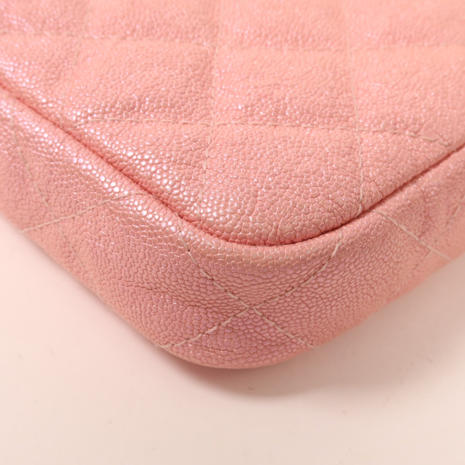 CHANEL 牛皮皮革Chain Shoulder鏈帶肩背袋